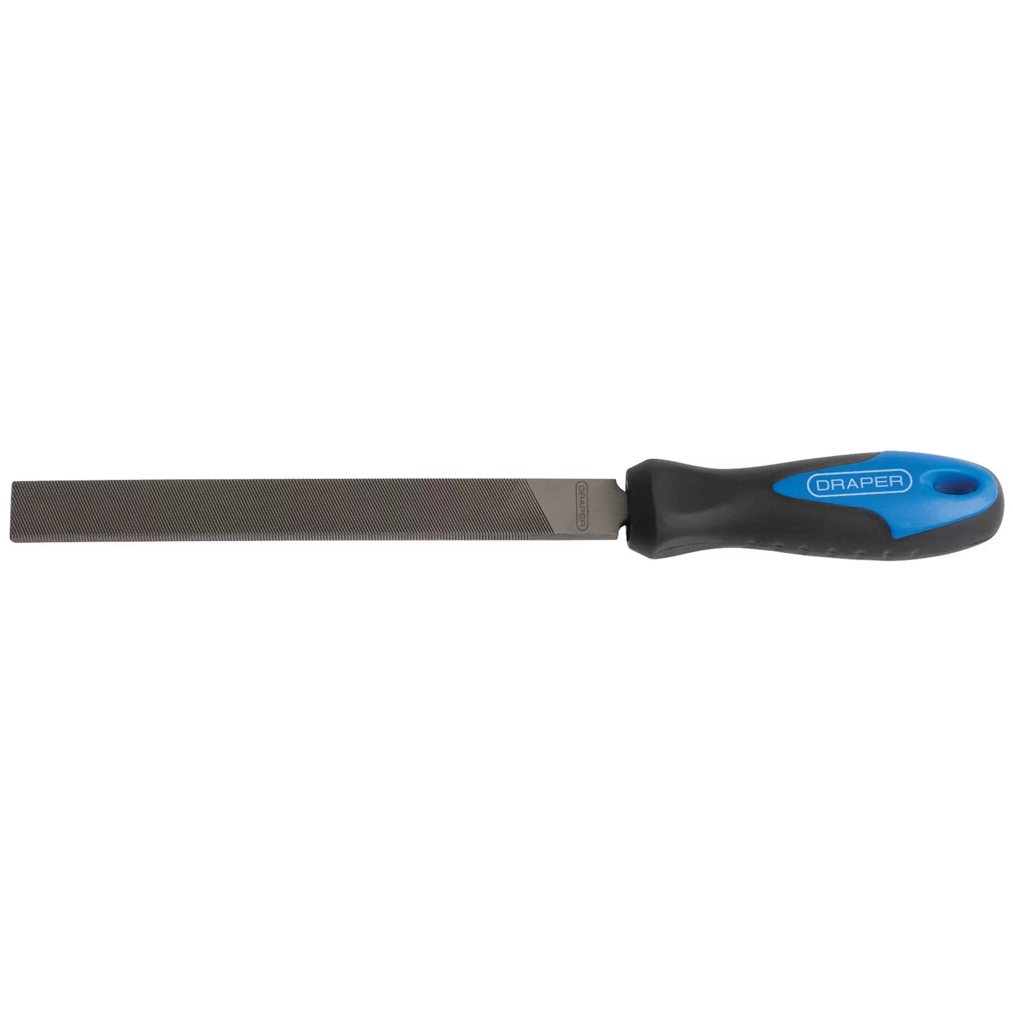 Draper Tools - 00006 - Soft Grip Engineers Hand File and Handle, 150mm