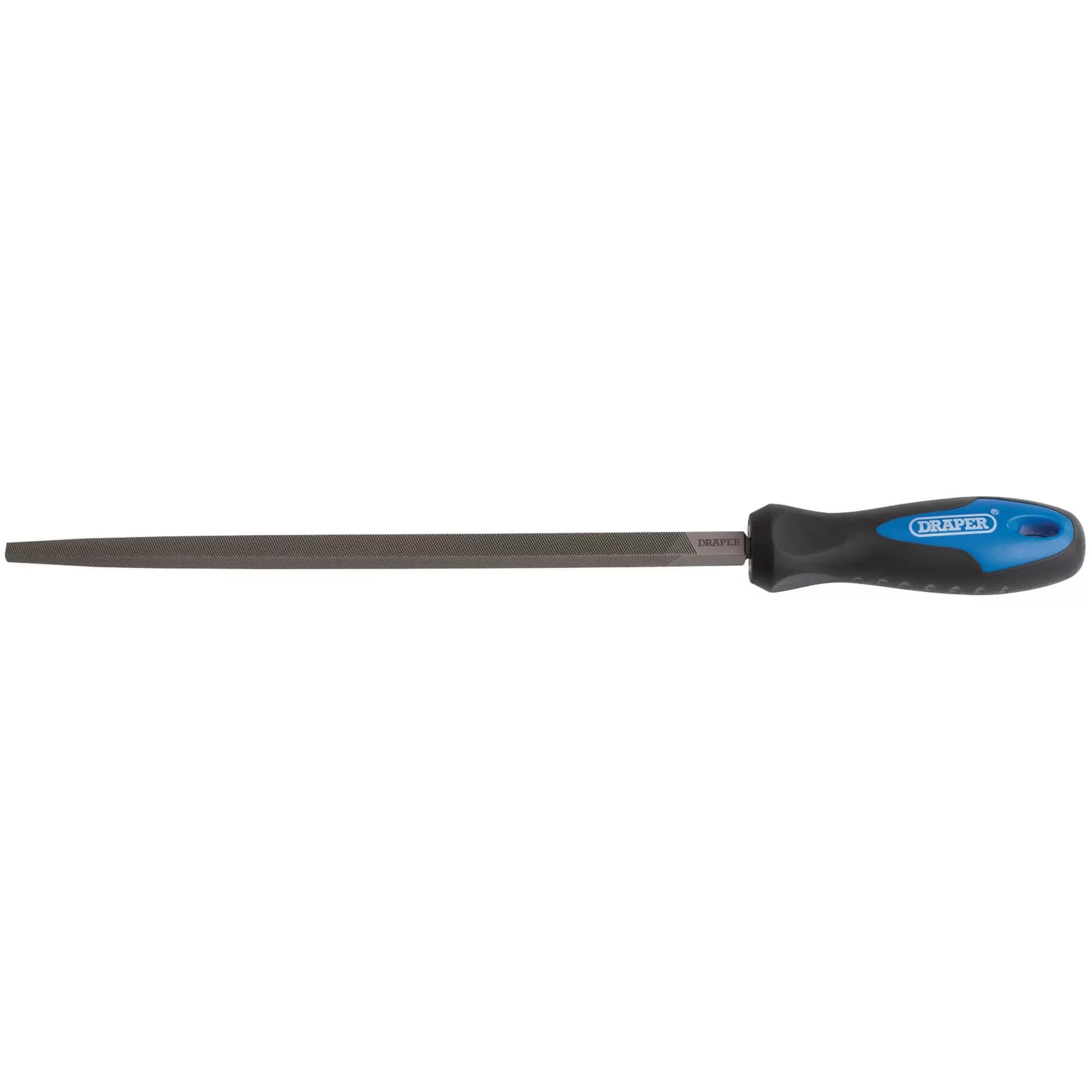 Draper Tools - 00014 - Soft Grip Engineers Square File and Handle, 250mm