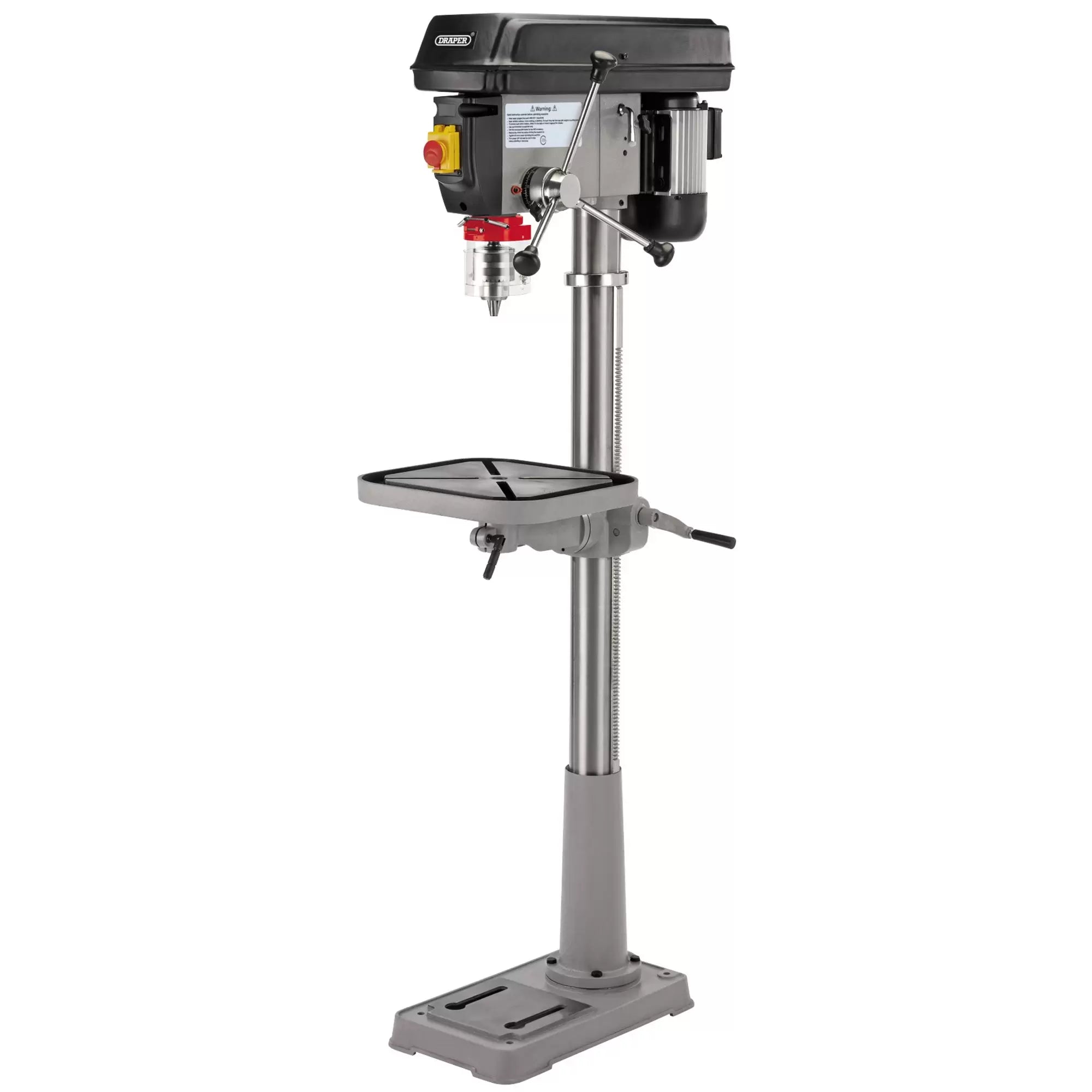 Draper Tools - 02019 - 230V 16 Speed Floor Standing Drill, 1100W