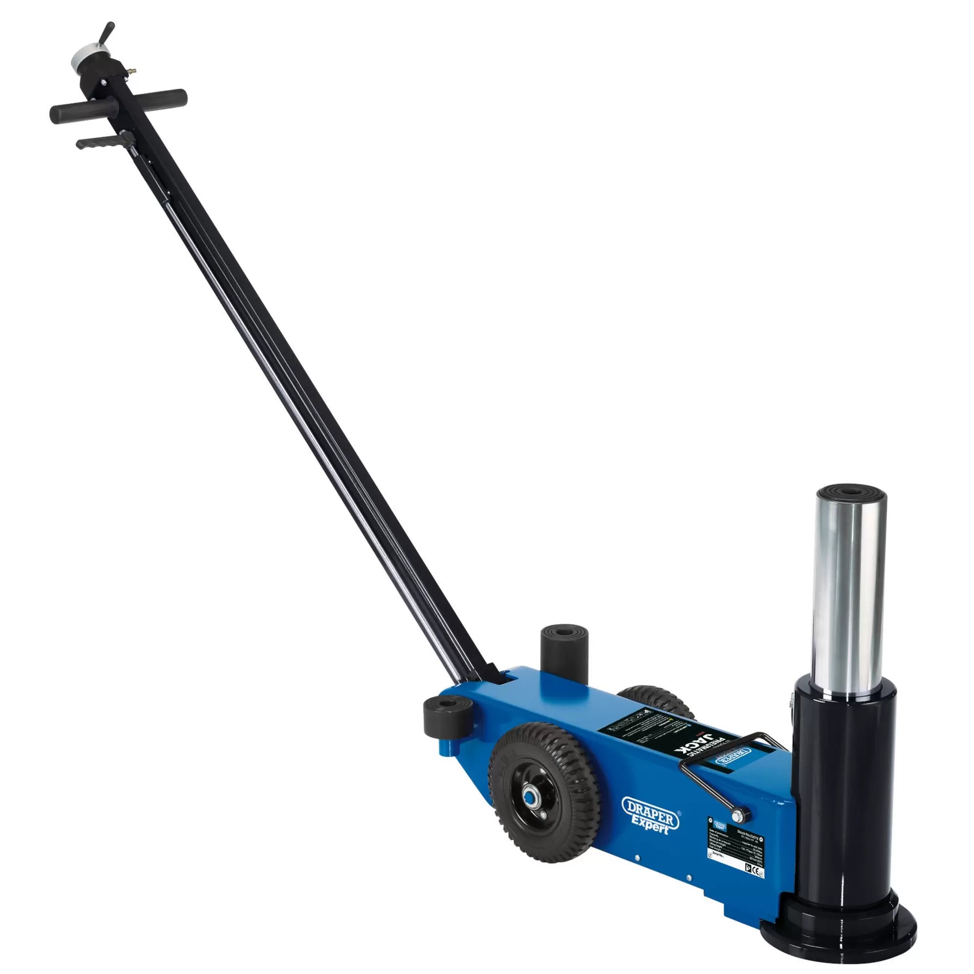 Draper Tools - 02078 - Draper Expert Pneumatic High Lift Jack, 30 Tonne