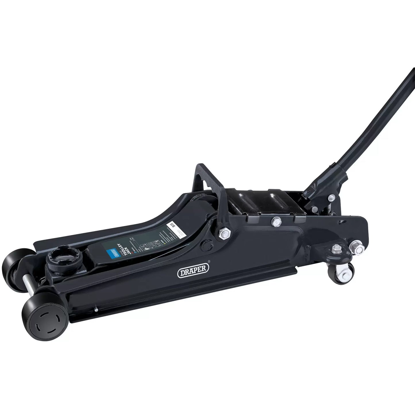 Draper Tools - 02082 - Low Entry Trolley Jack, 2 Tonne
