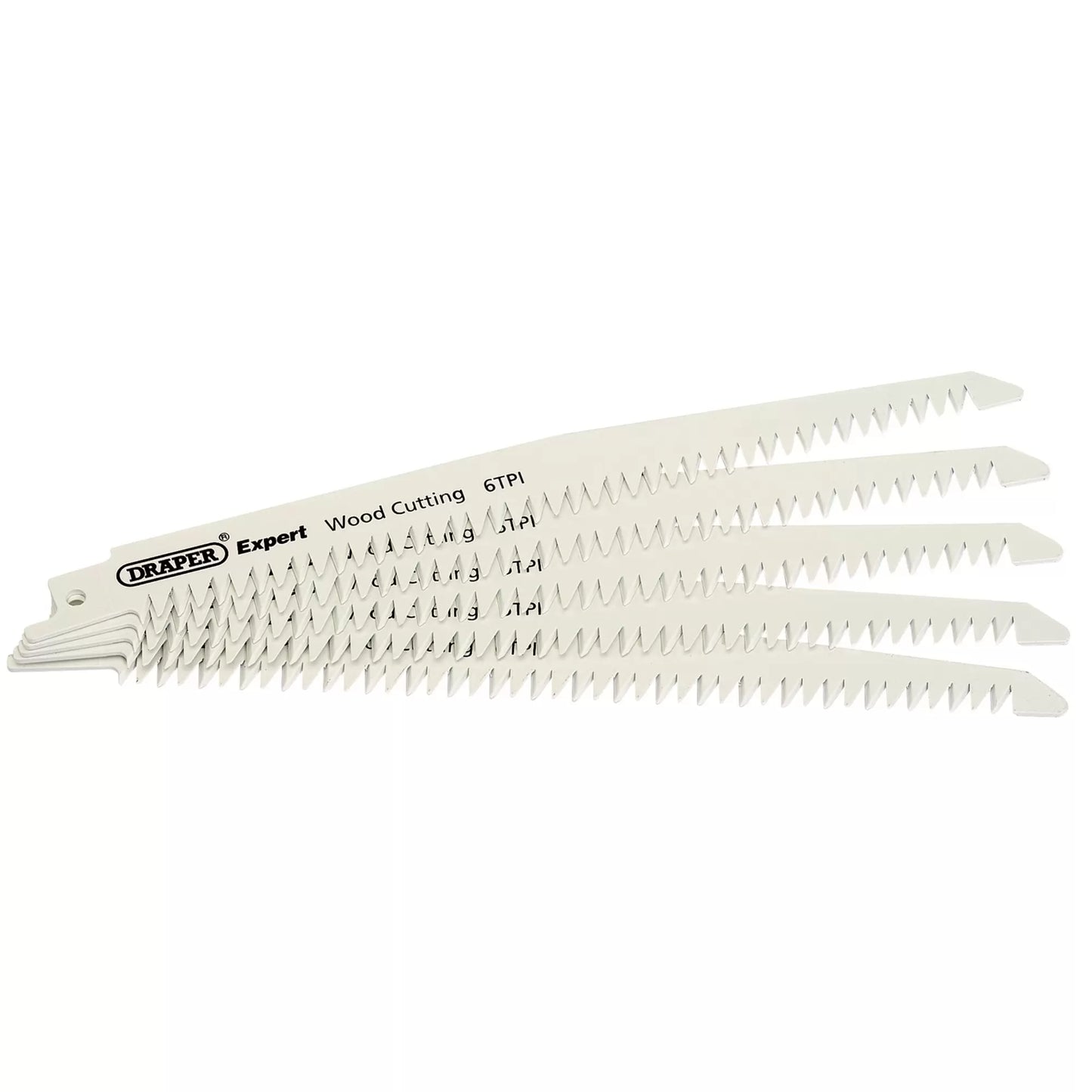 Draper Tools - 02305 - 150MM WOOD RECIP BL. 5PC