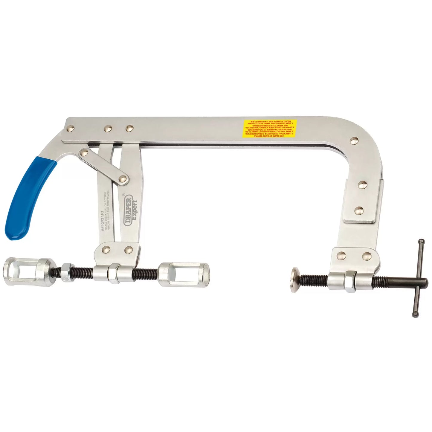 Draper Tools - 02325 - Draper Expert Valve Heavy Duty Spring Compressor, 35 - 142mm Capacity