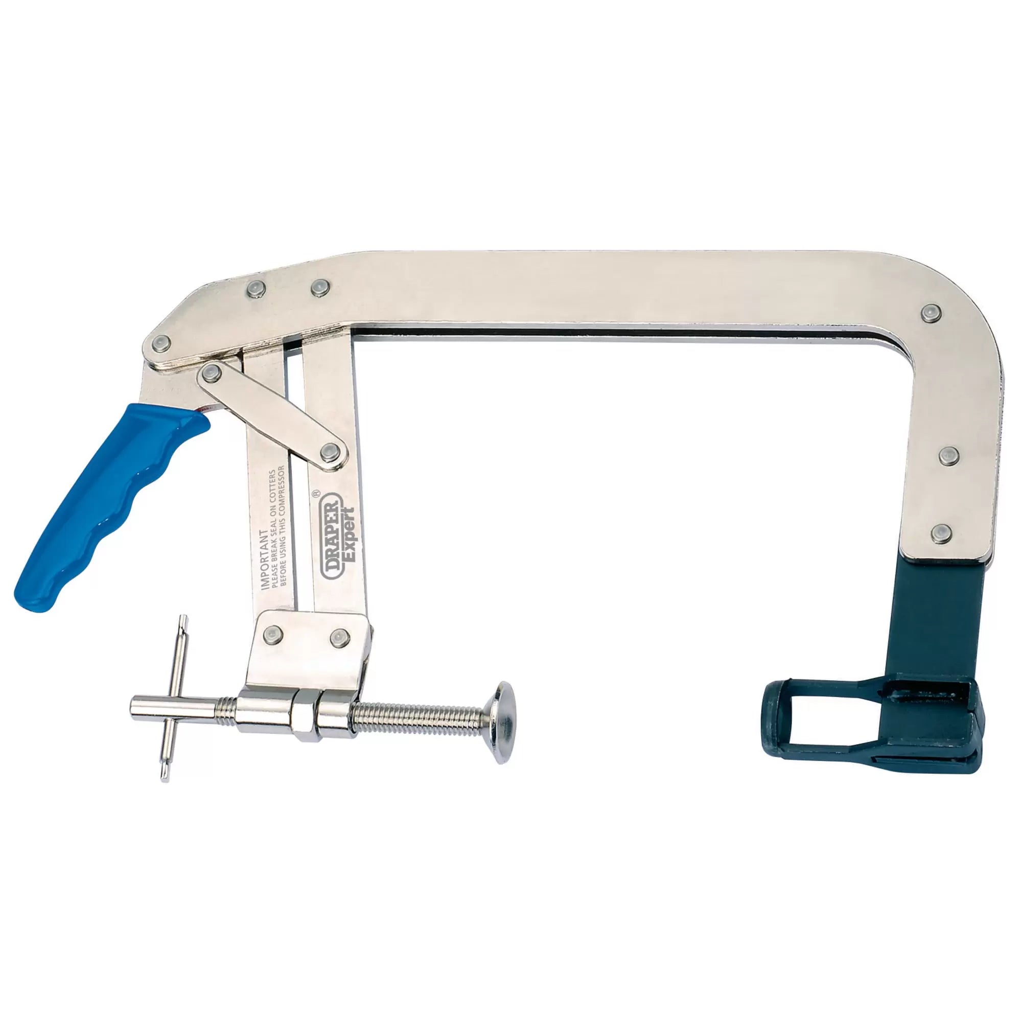 Draper Tools - 02339 - Draper Expert Valve Spring Compressor, 80 –– 145mm Capacity