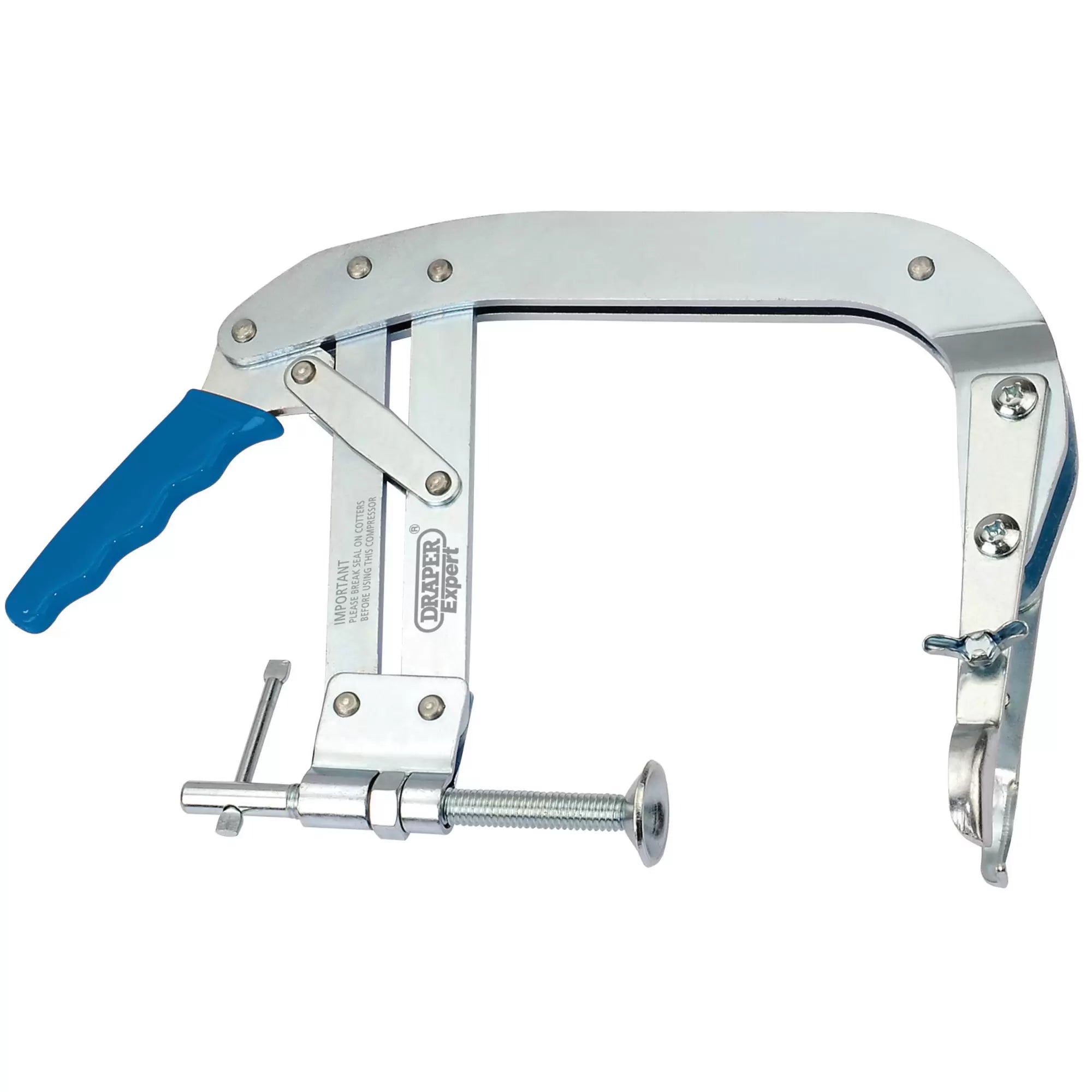 Draper Tools - 02342 - Draper Expert Valve Spring Compressor, 75 - 165mm Capacity