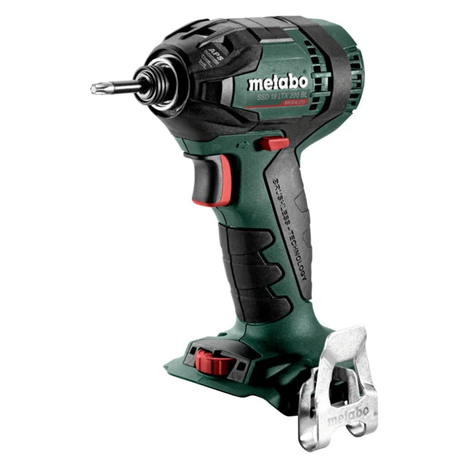 MetaboSSD 18 LTX 200 BL 18V Cordless Impact Driver, 200 Nm, Bare ToolSKU: 602396840