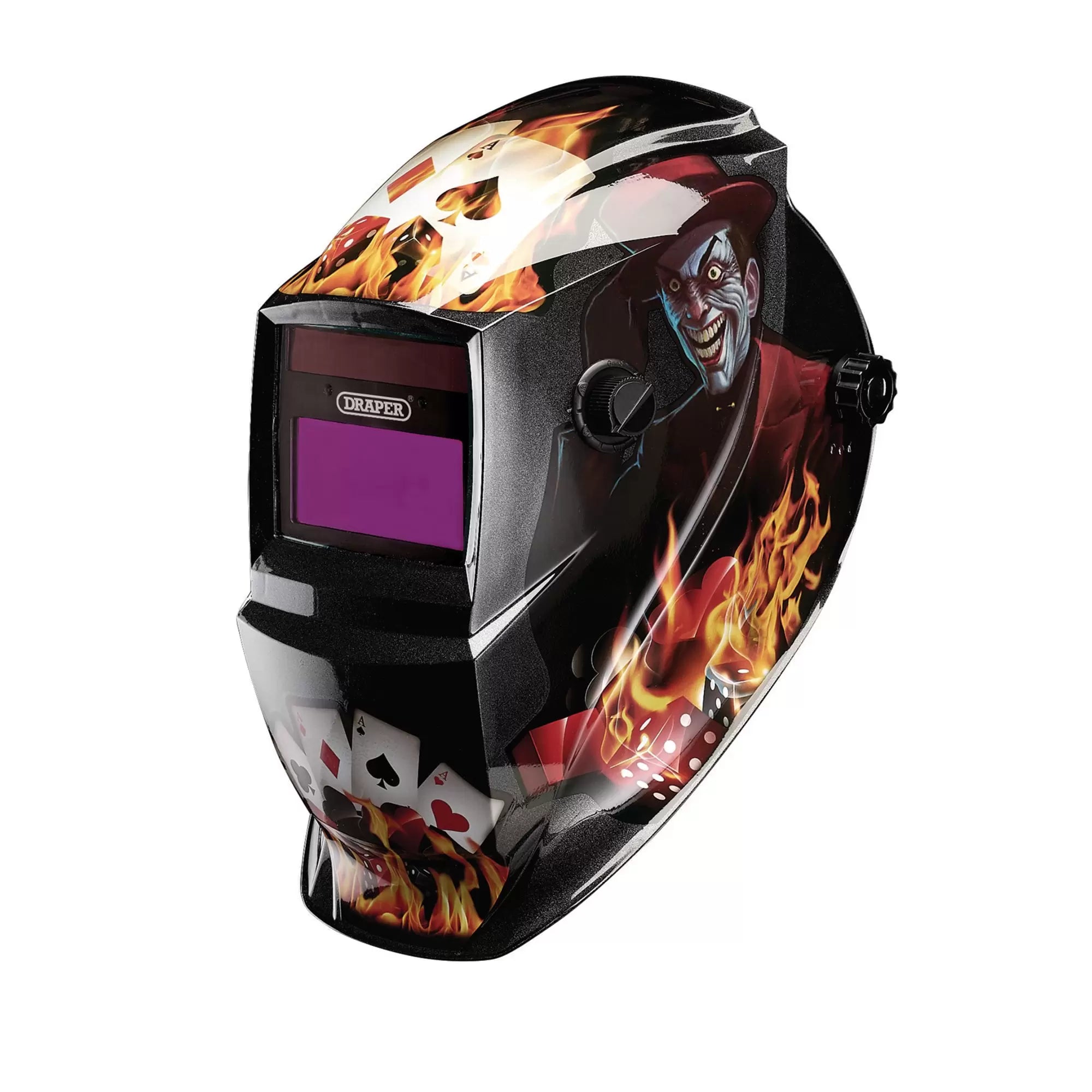 Draper Tools - 02515 - Auto-Darkening Welding Helmet, Playing Cards