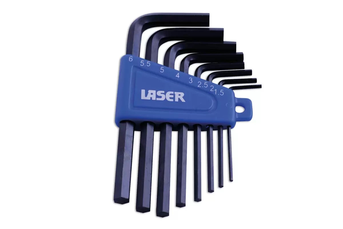 Laser - 0268 - Metric Hex Key Set 8pc
