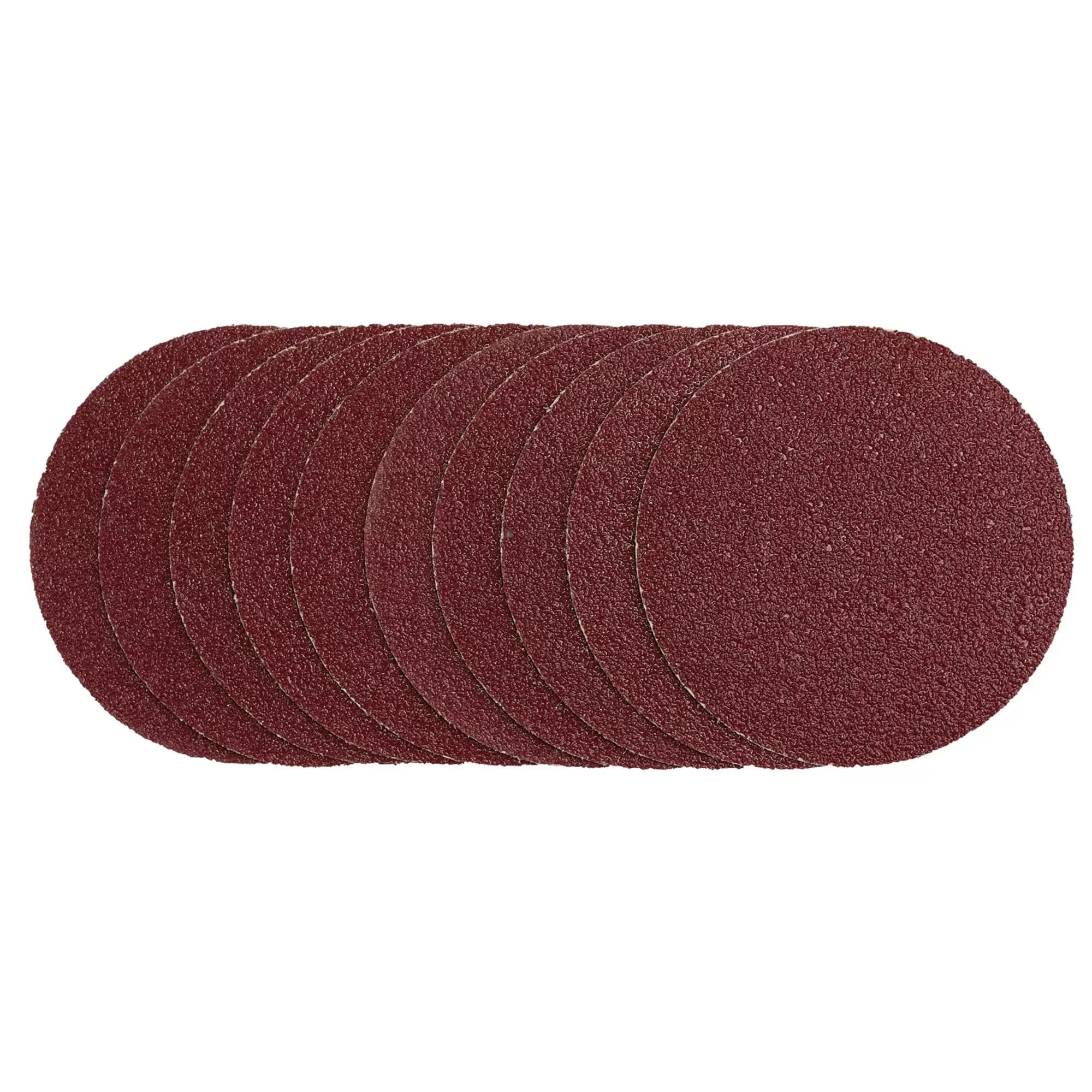 Draper Tools - 02693 - Sanding Discs, 125mm, Hook & Loop, 40G (Pack of 10)