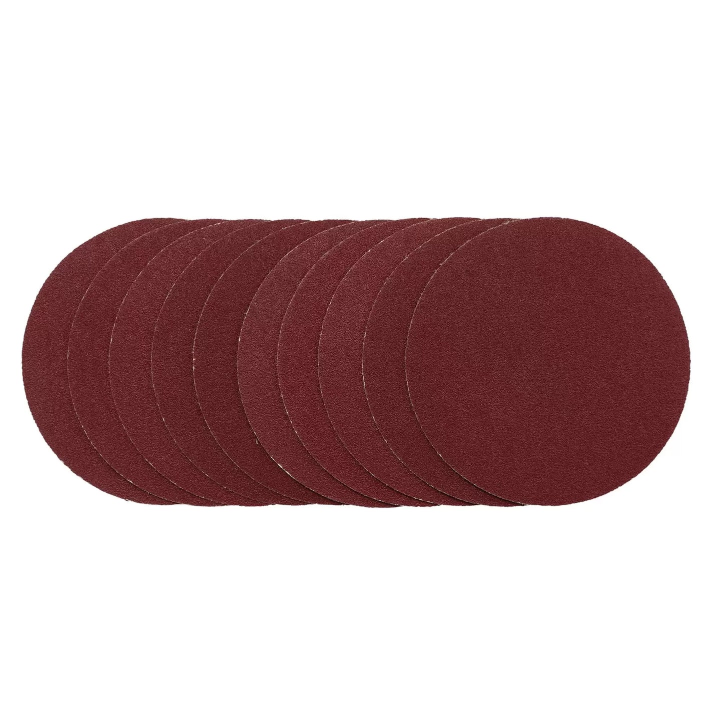 Draper Tools - 02694 - Sanding Discs, 125mm, Hook & Loop, 80G (Pack of 10)