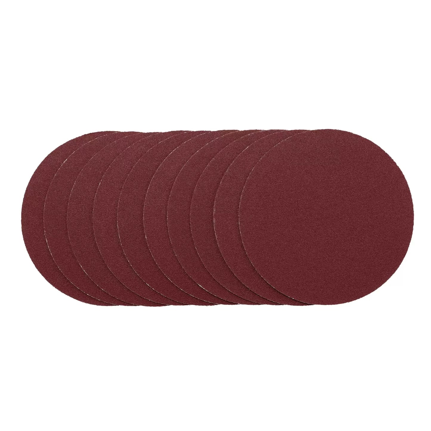 Draper Tools - 02695 - Sanding Discs, 125mm, Hook & Loop, 120G (Pack of 10)