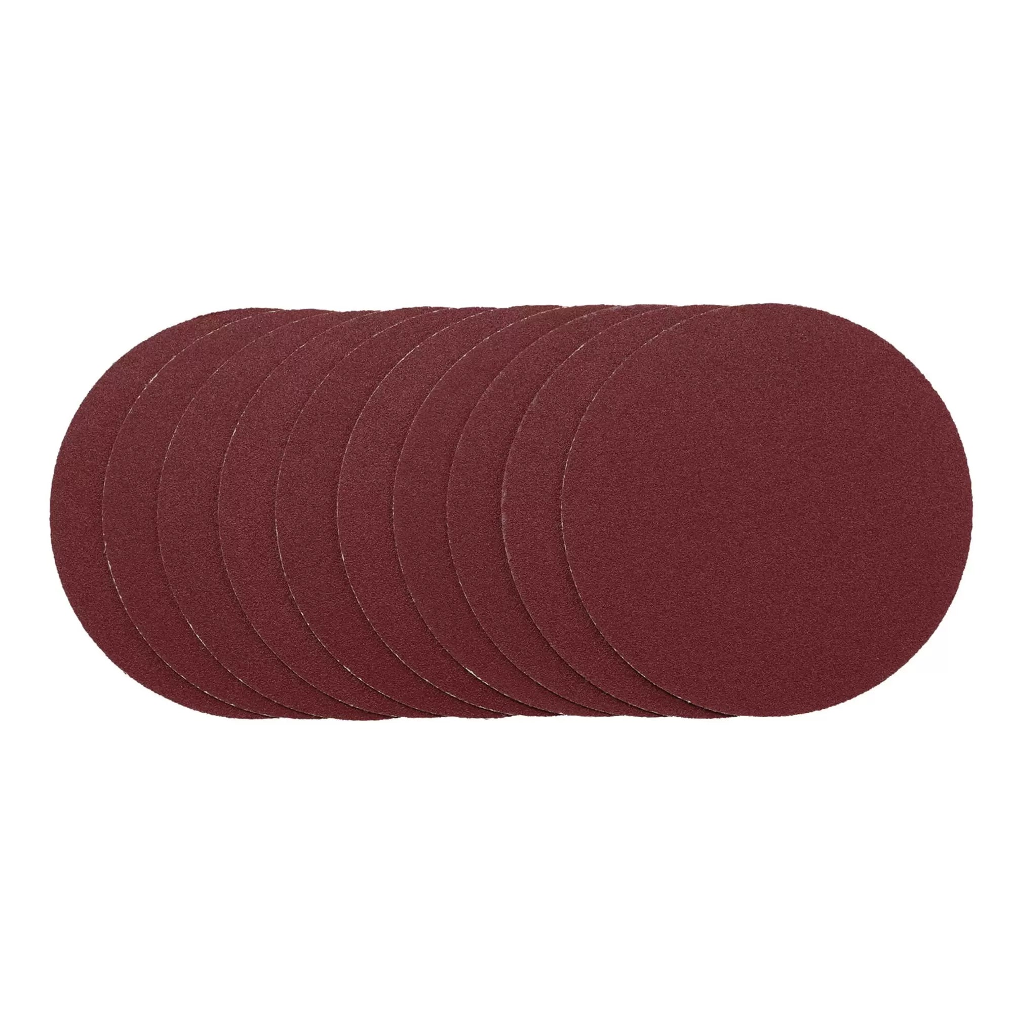 Draper Tools - 02695 - Sanding Discs, 125mm, Hook & Loop, 120G (Pack of 10)