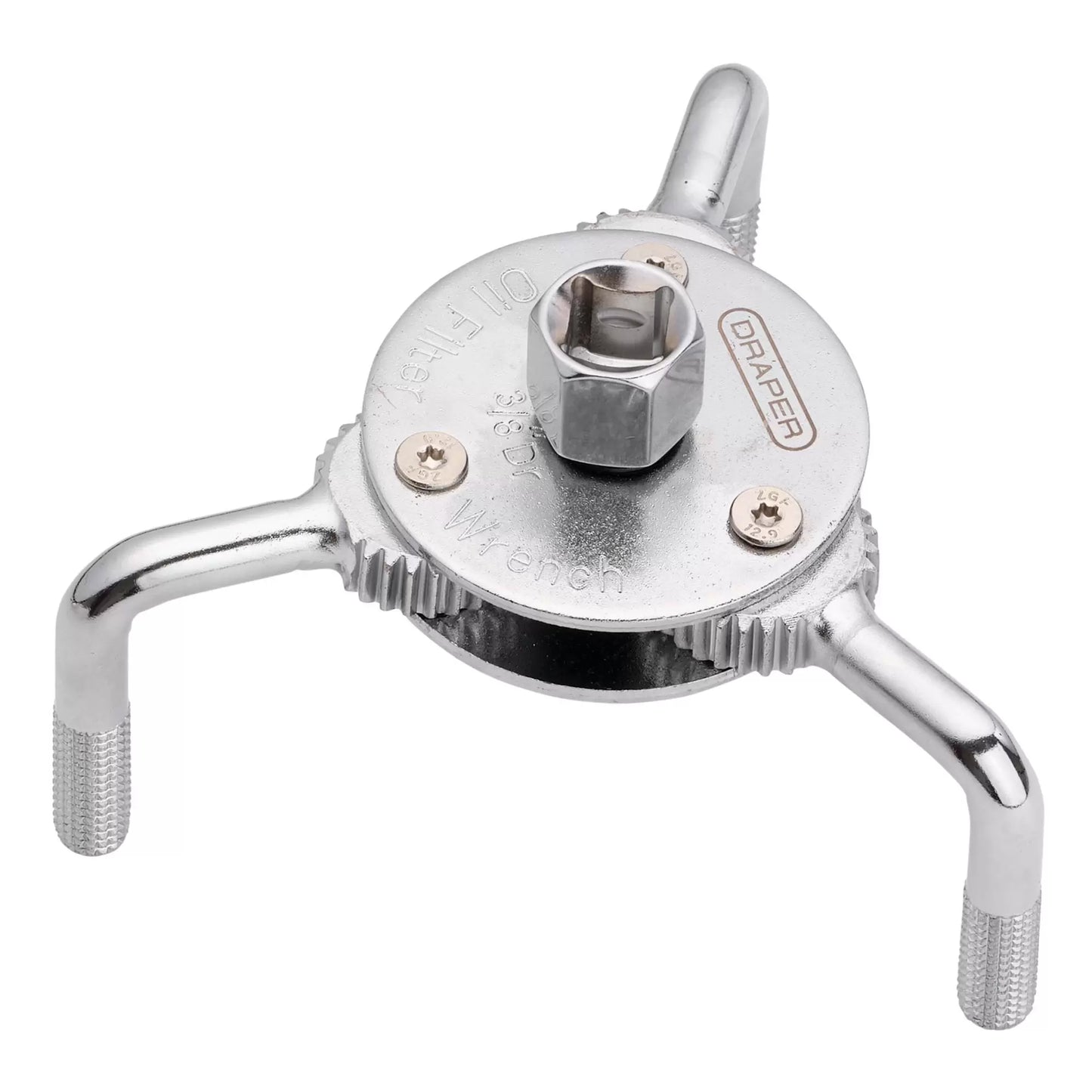 Draper Tools - 02749 - 3-Leg Oil Filter Wrench, 69-136mm