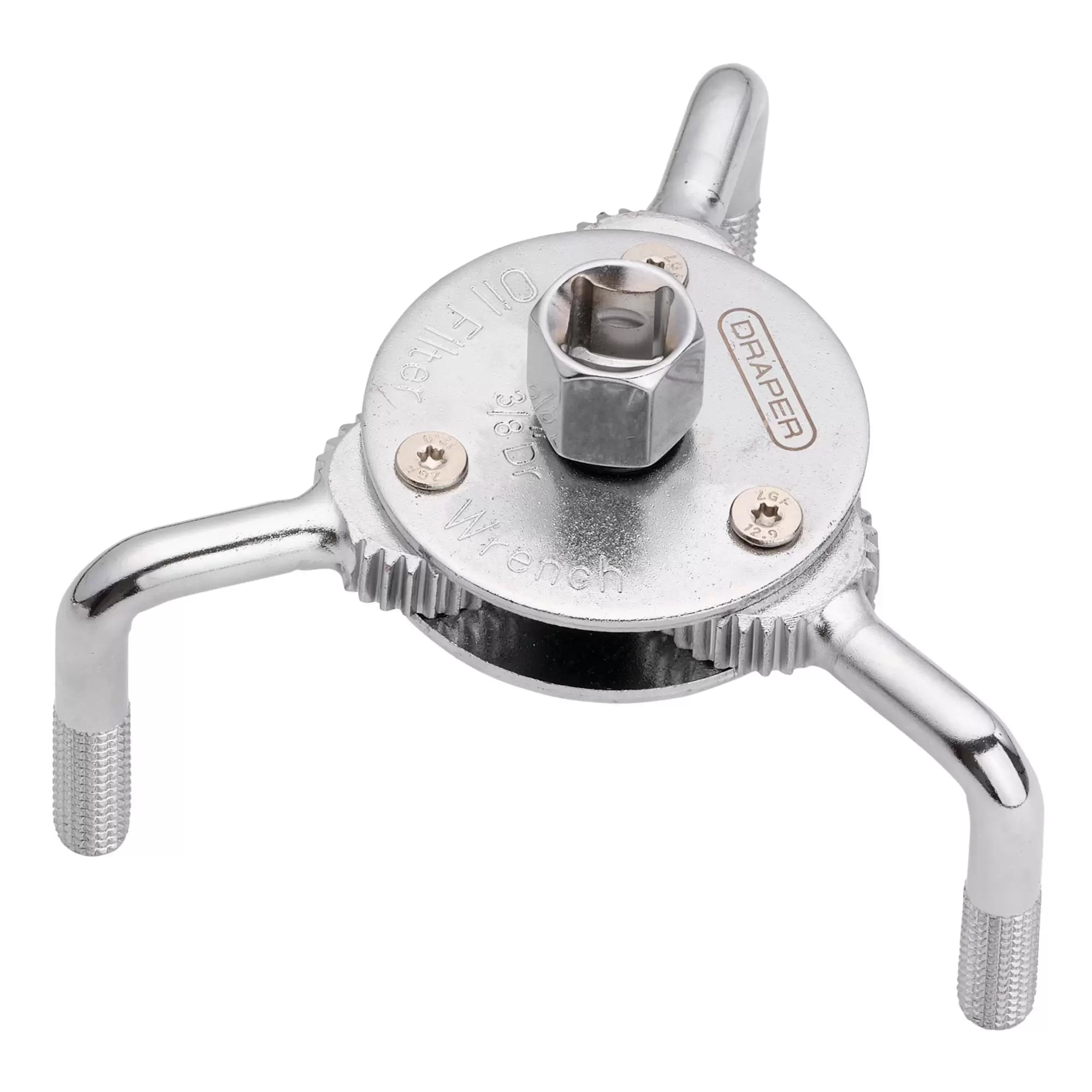 Draper Tools - 02749 - 3-Leg Oil Filter Wrench, 69-136mm