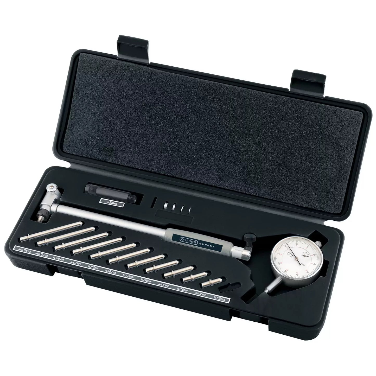 Draper Tools - 02753 - Draper Expert Bore Gauge Set, 50 - 160mm