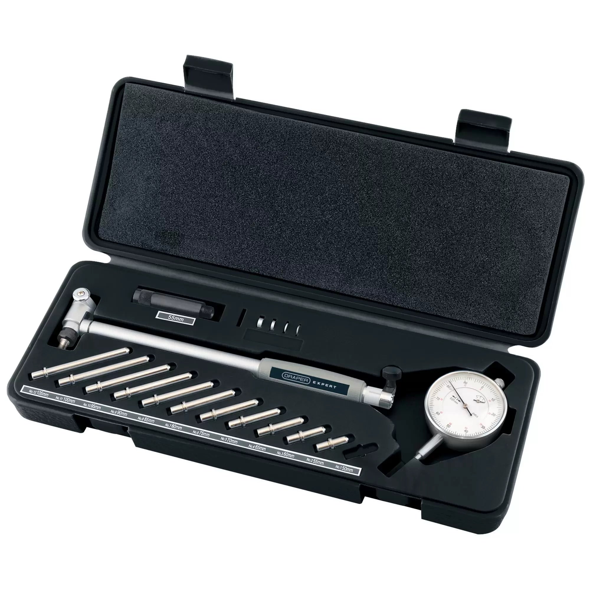 Draper Tools - 02753 - Draper Expert Bore Gauge Set, 50 - 160mm