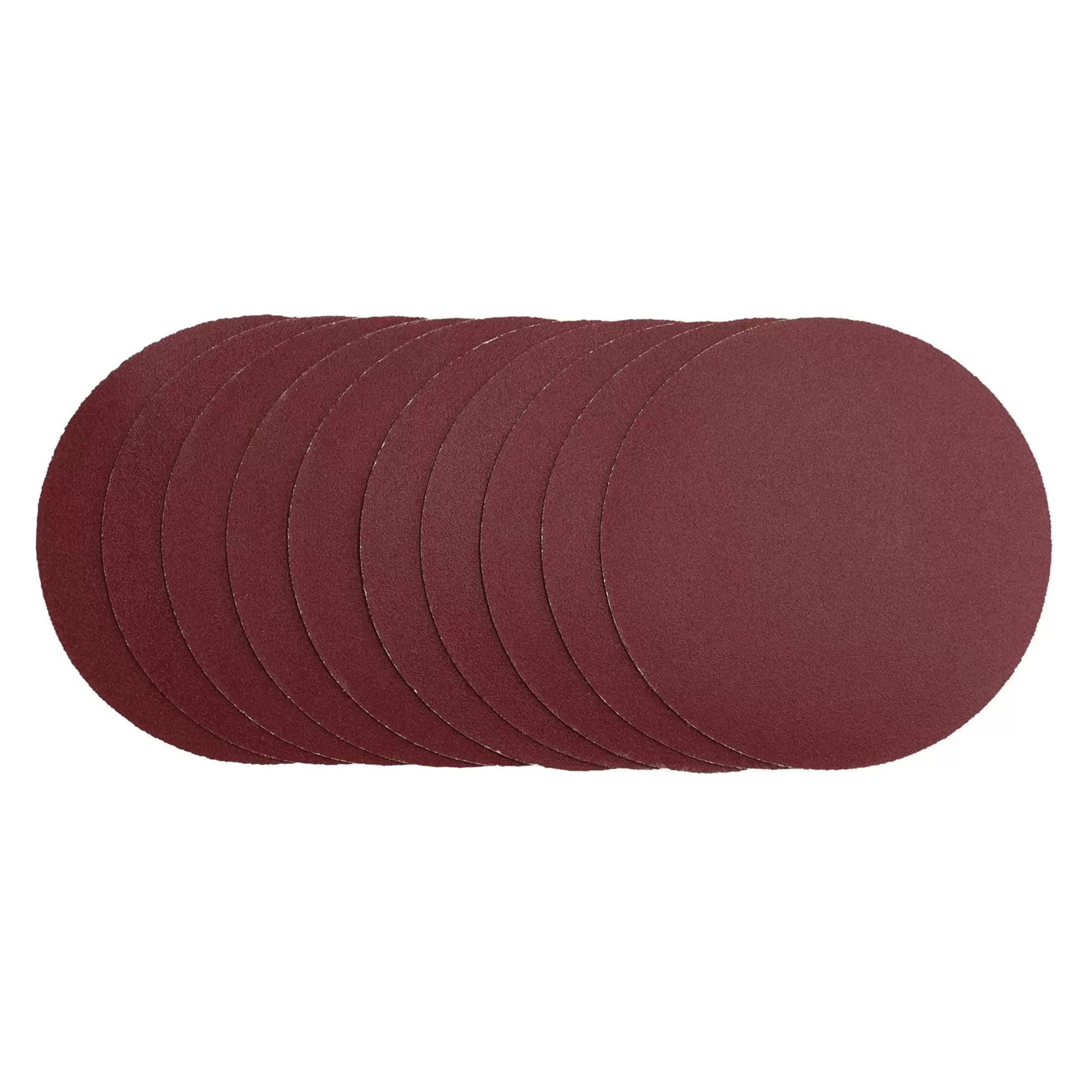 Draper Tools - 03156 - Sanding Discs, 125mm, Hook & Loop, 240G (Pack of 10)