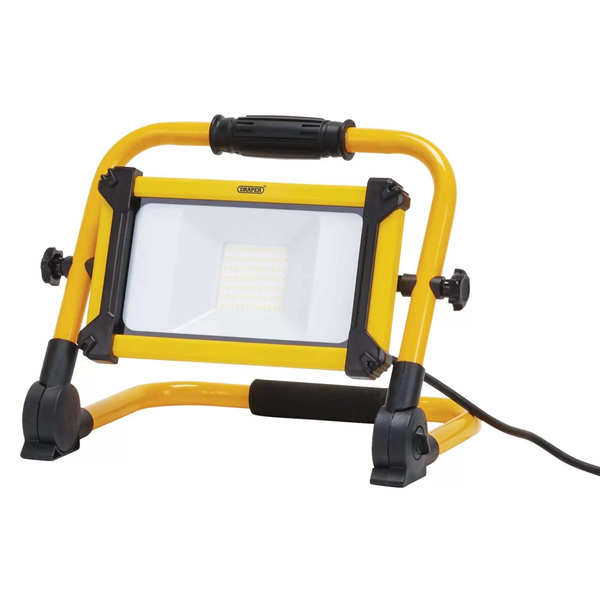 Draper Tools - 03180 - 230V SMD LED Folding Site Light, 30W, 3300 Lumens