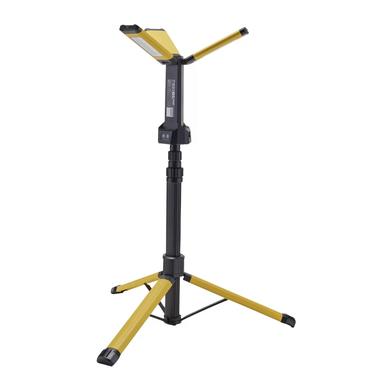 Draper Tools - 03186 - SMD LED Rechargeable Tripod Site Light, 20W, 2000 Lumens, USB Cable Supplied