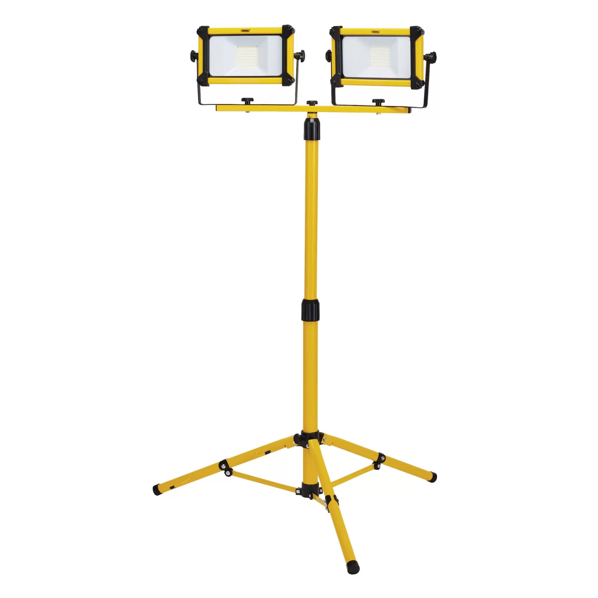 Draper Tools - 03195 - 110V SMD LED Tripod Site Light, 2 x 10W, 2200 Lumens