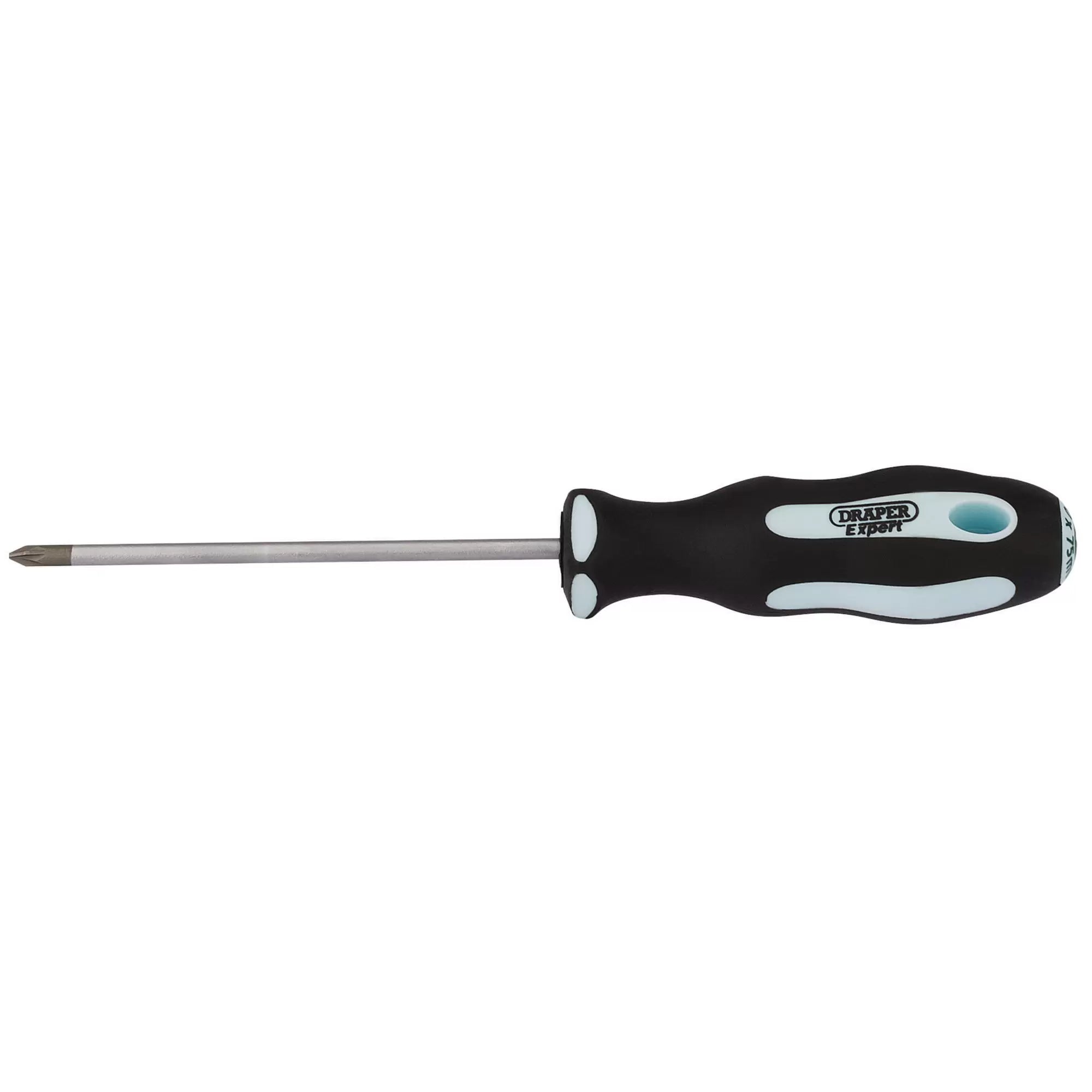 Draper Tools - 03457 - Draper Expert PZ TYPE Soft Grip Screwdriver, No.0 x 75mm