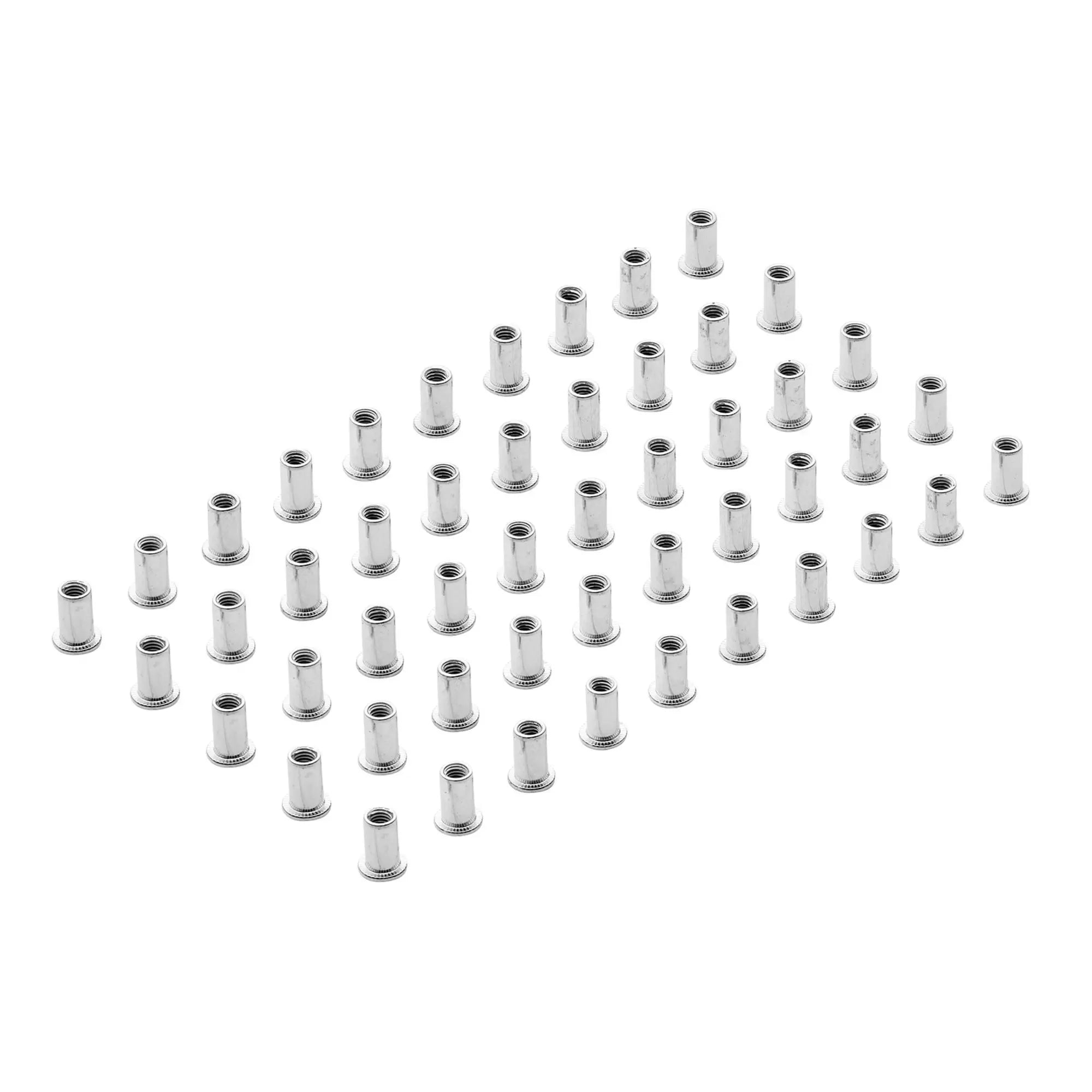 Draper Tools - 04052 - Zinc Plated Threaded Insert Rivet Nuts, M5 x 0.8mm (Pack of 50)