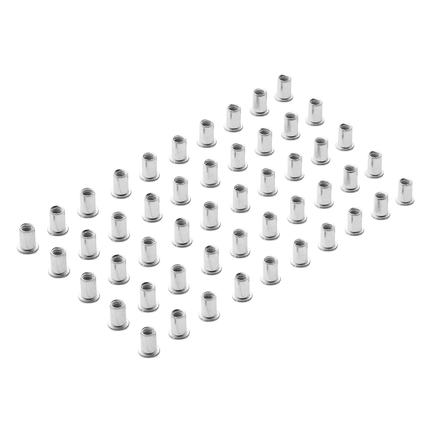 Draper Tools - 04054 - Zinc Plated Threaded Insert Rivet Nuts, M8 x 1.25mm (Pack of 50)