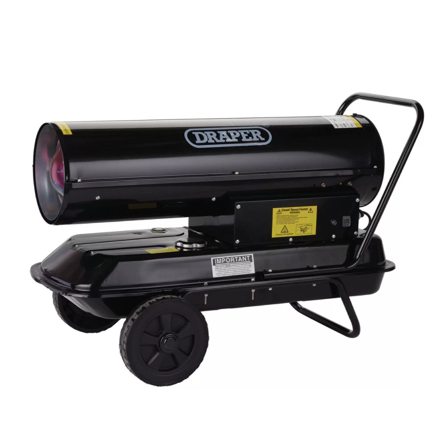 Draper Tools - 04175 - 230V Diesel and Kerosene Space Heater, 68,250 BTU/20kW
