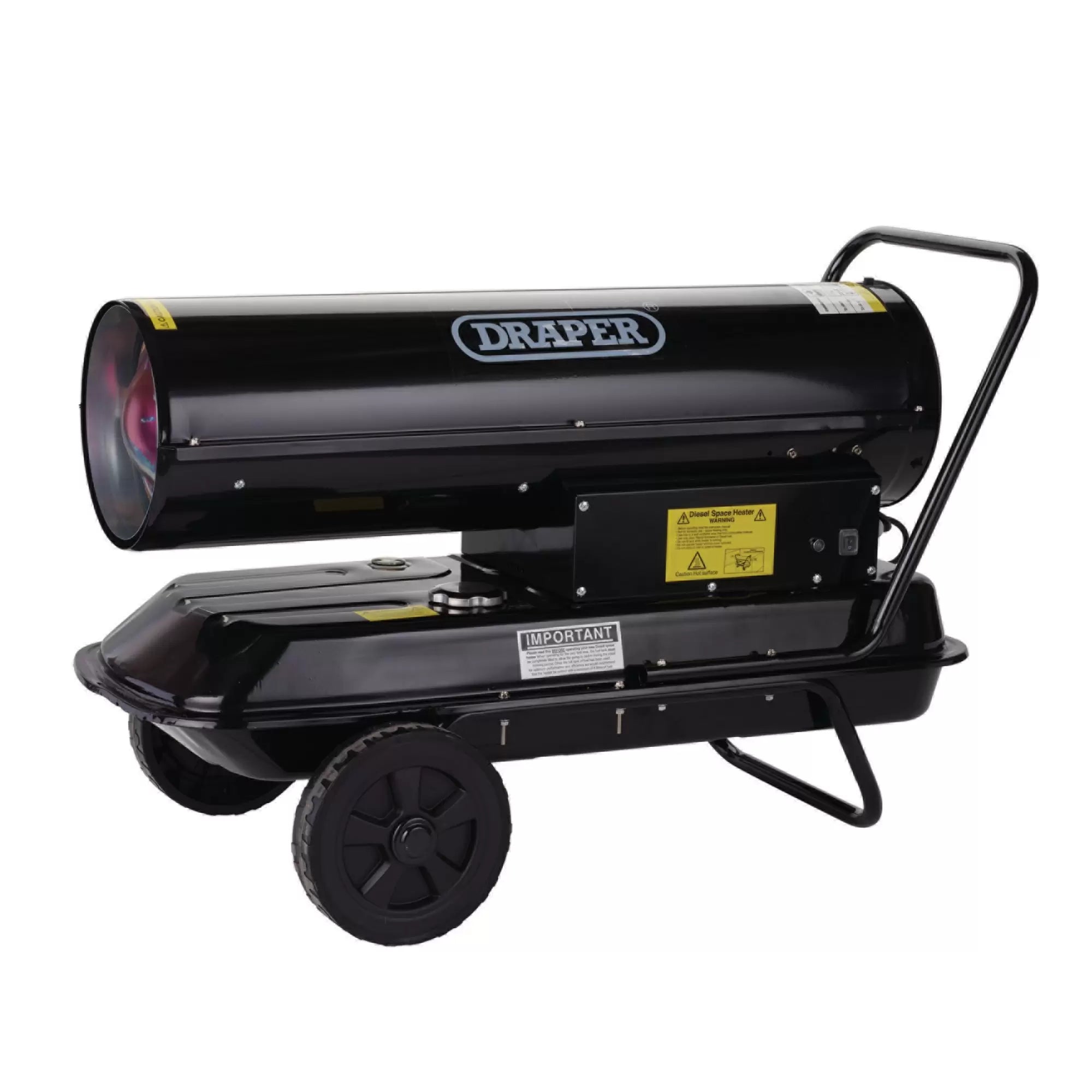 Draper Tools - 04175 - 230V Diesel and Kerosene Space Heater, 68,250 BTU/20kW