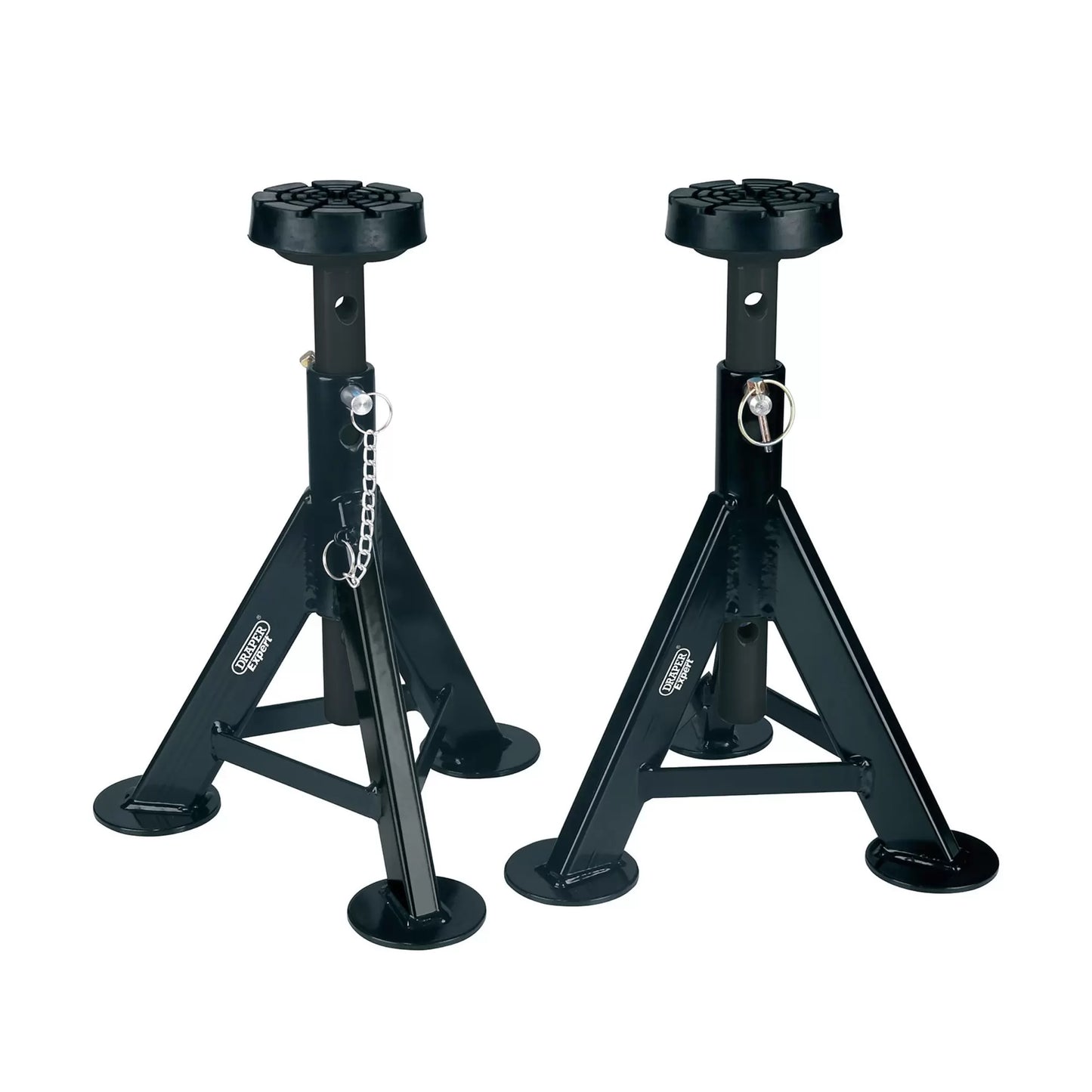 Draper Tools - 04336 - Draper Expert Axle Stands, 3 Tonne, Black (Pair)