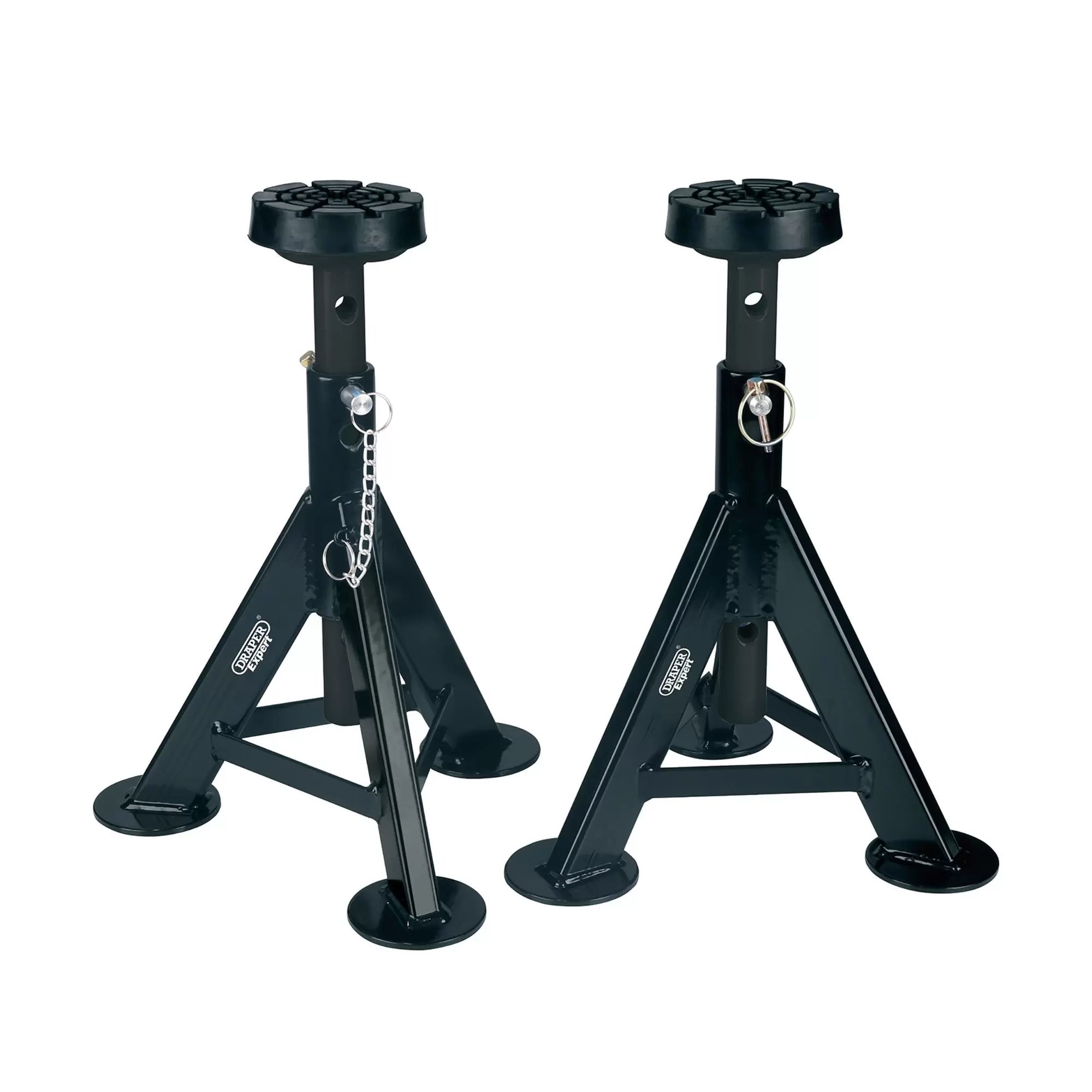 Draper Tools - 04336 - Draper Expert Axle Stands, 3 Tonne, Black (Pair)