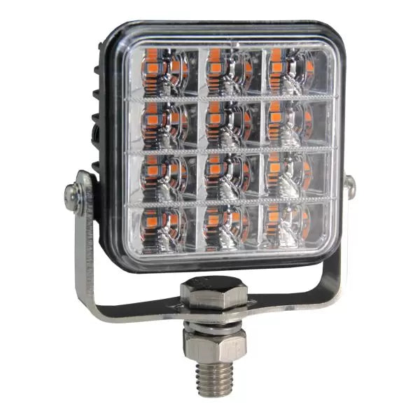 Durite 0-442-00 - R65 LED Warning Light 12 Amber LED's 12/24volt Bx1