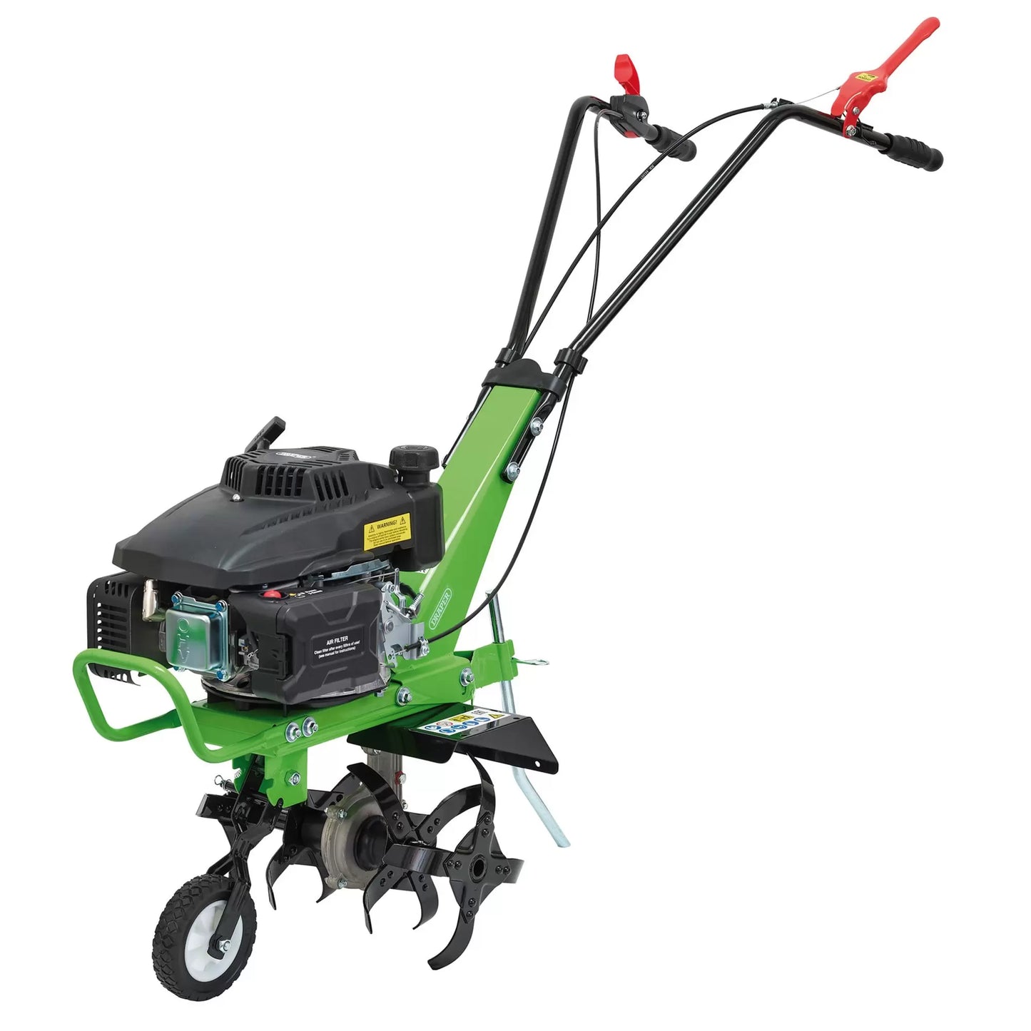 Draper Tools - 04604 - Self-Propelled Petrol Tiller and Cultivator, 560mm, 161cc/9HP