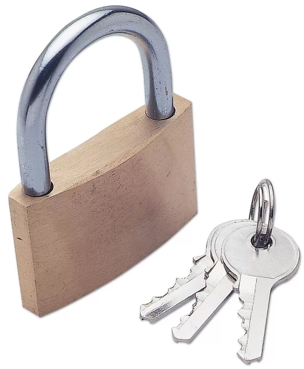 Laser - 0498 - Brass Padlock 50mm