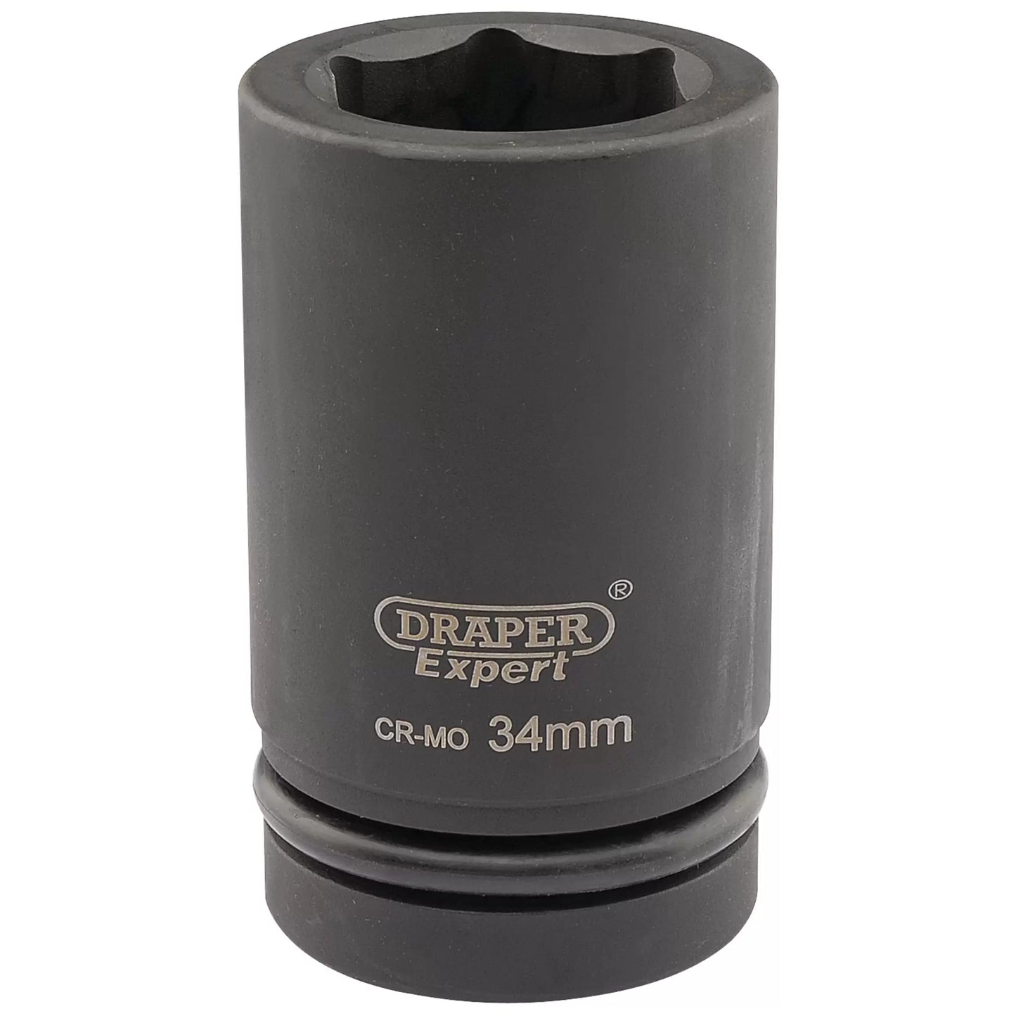 Draper Tools - 05148 - Draper HI-TORQ® 6 Point Deep Impact Socket, 1" Sq. Dr., 34mm