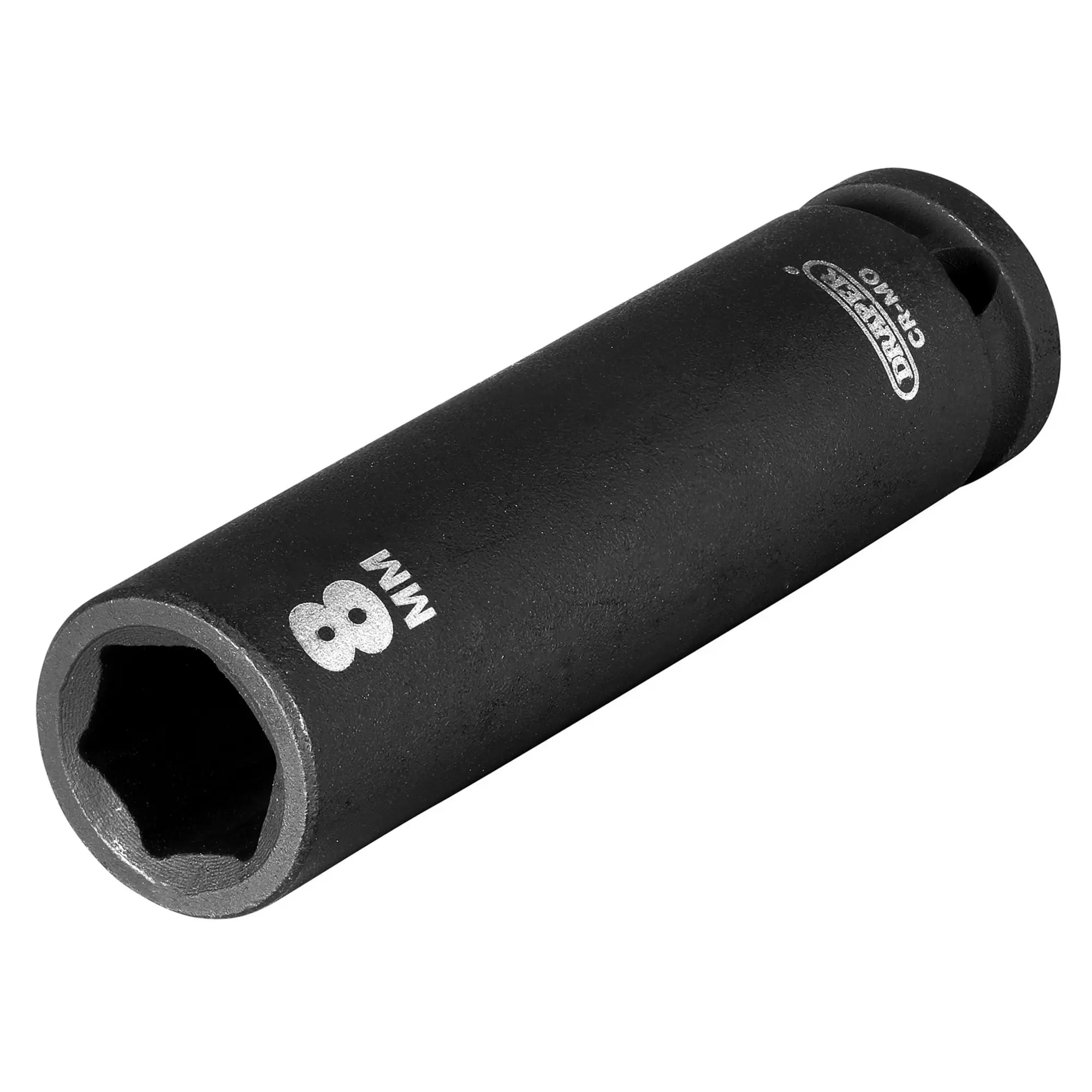 Draper Tools - 05186 - Draper HI-TORQ® 6 Point Deep Impact Socket, 1/4" Sq. Dr., 8mm