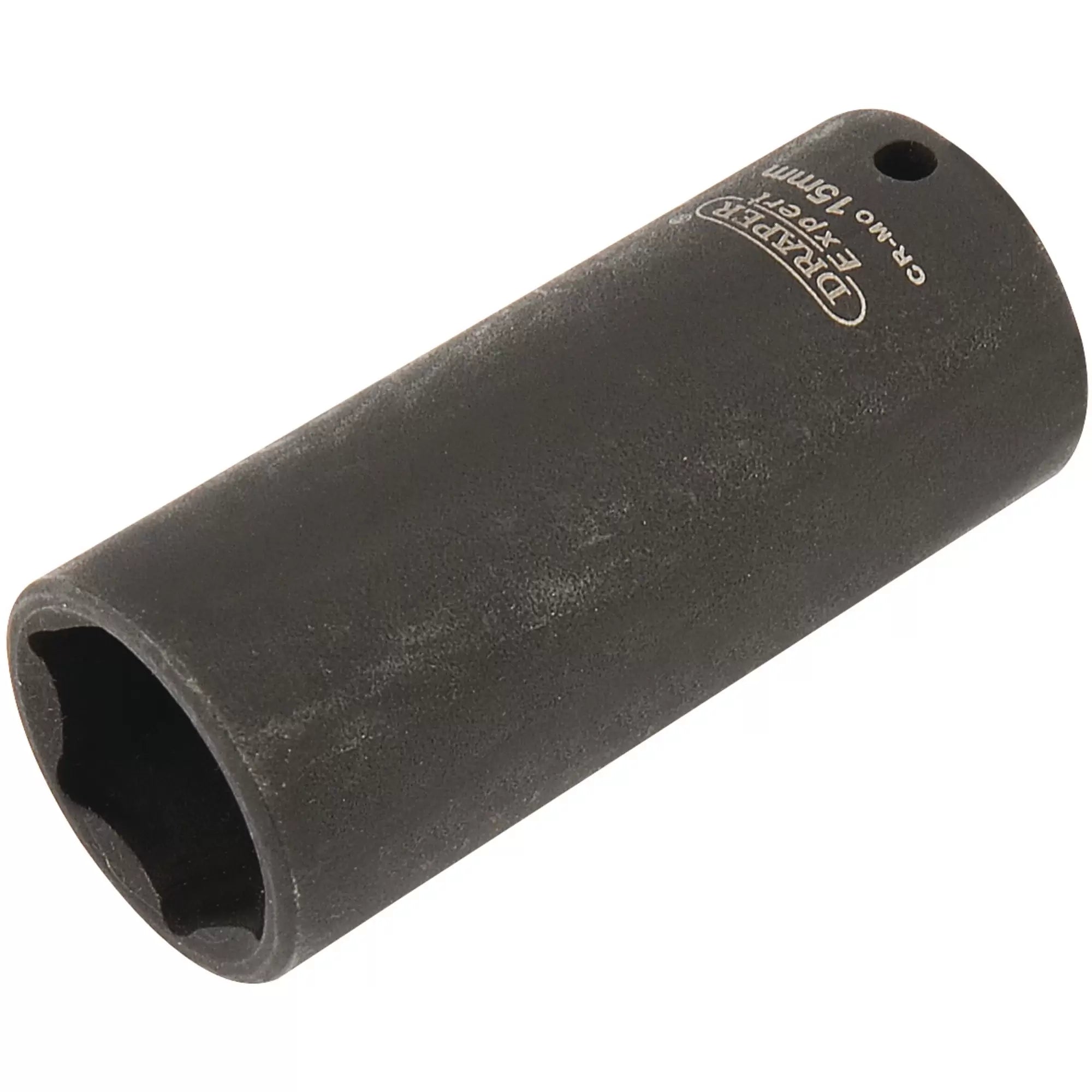 Draper Tools - 05193 - Draper HI-TORQ® 6 Point Deep Impact Socket, 1/4" Sq. Dr., 15mm