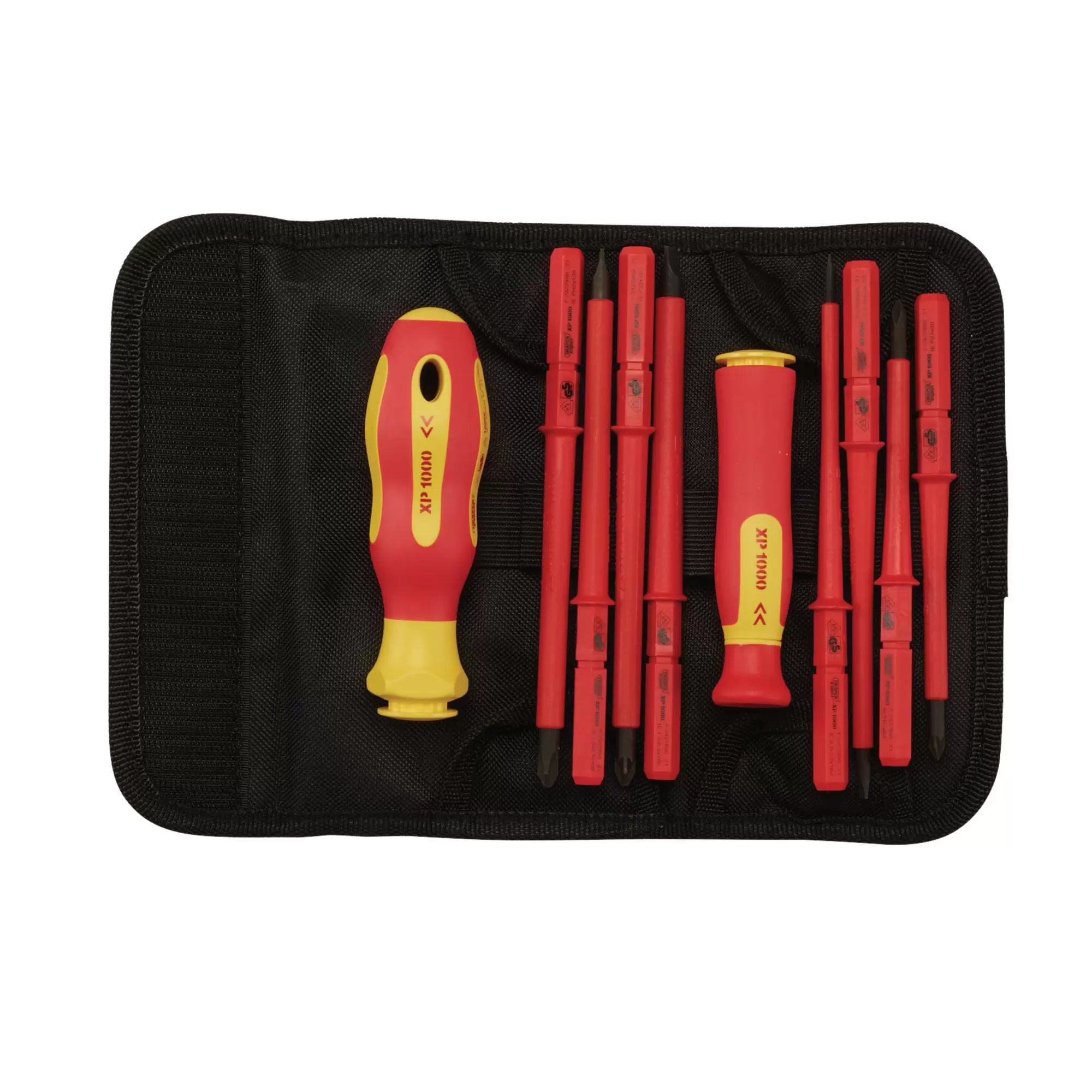 Draper Tools - 05721 - XP1000® VDE Interchangeable Blade Screwdriver Set (10 Piece)