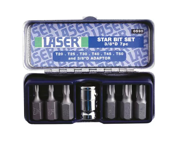 Laser - 0595 - Star Bit Set 7pc