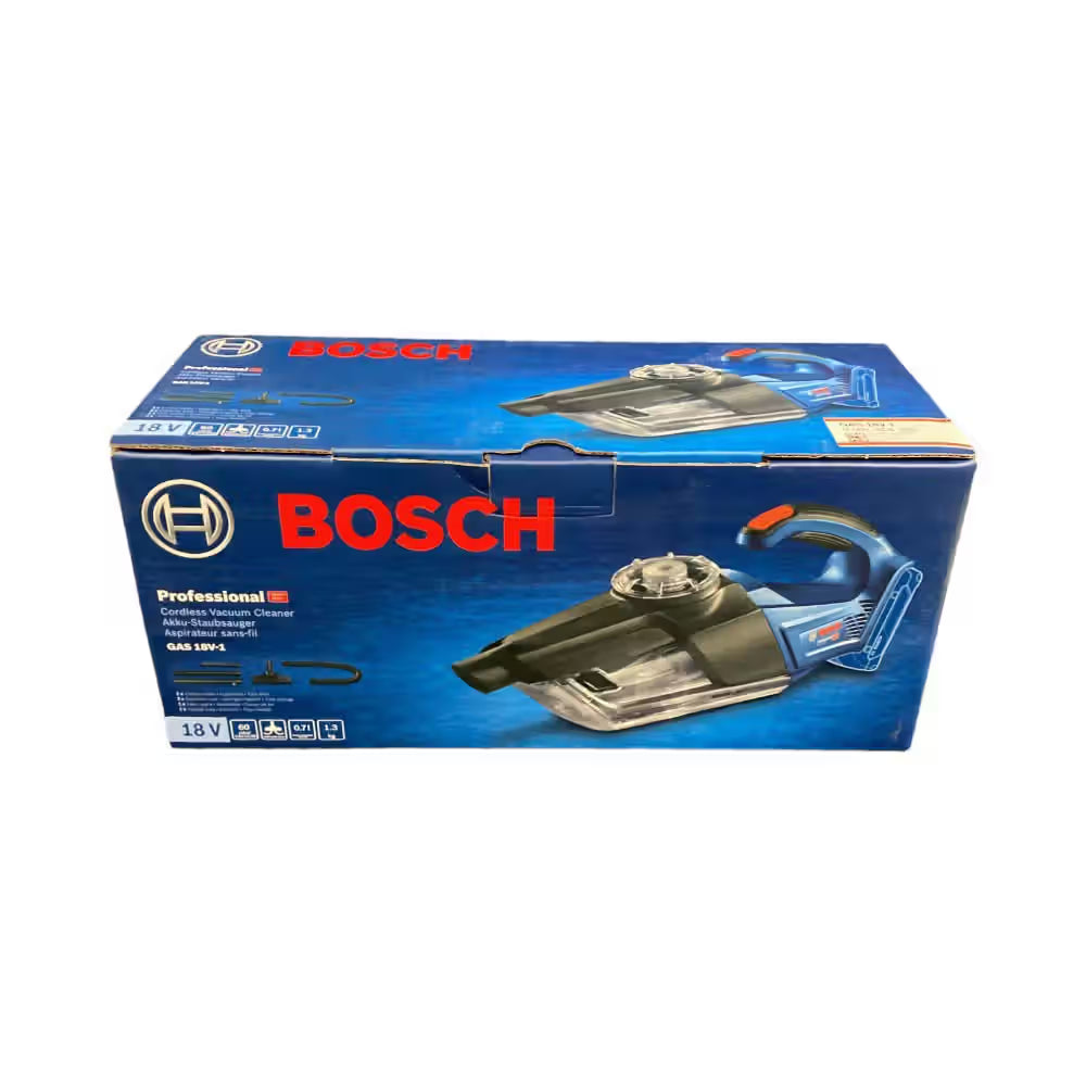 Bosch Professional 18V-1 Cordless Dust Extractor Vacuum (Body Only) | 06019C6200
