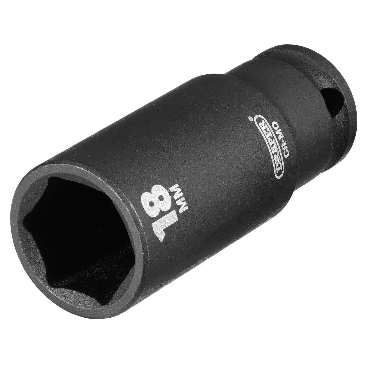 Draper Tools - 06891 - Draper HI-TORQ® 6 Point Deep Impact Socket, 3/8" Sq. Dr., 18mm