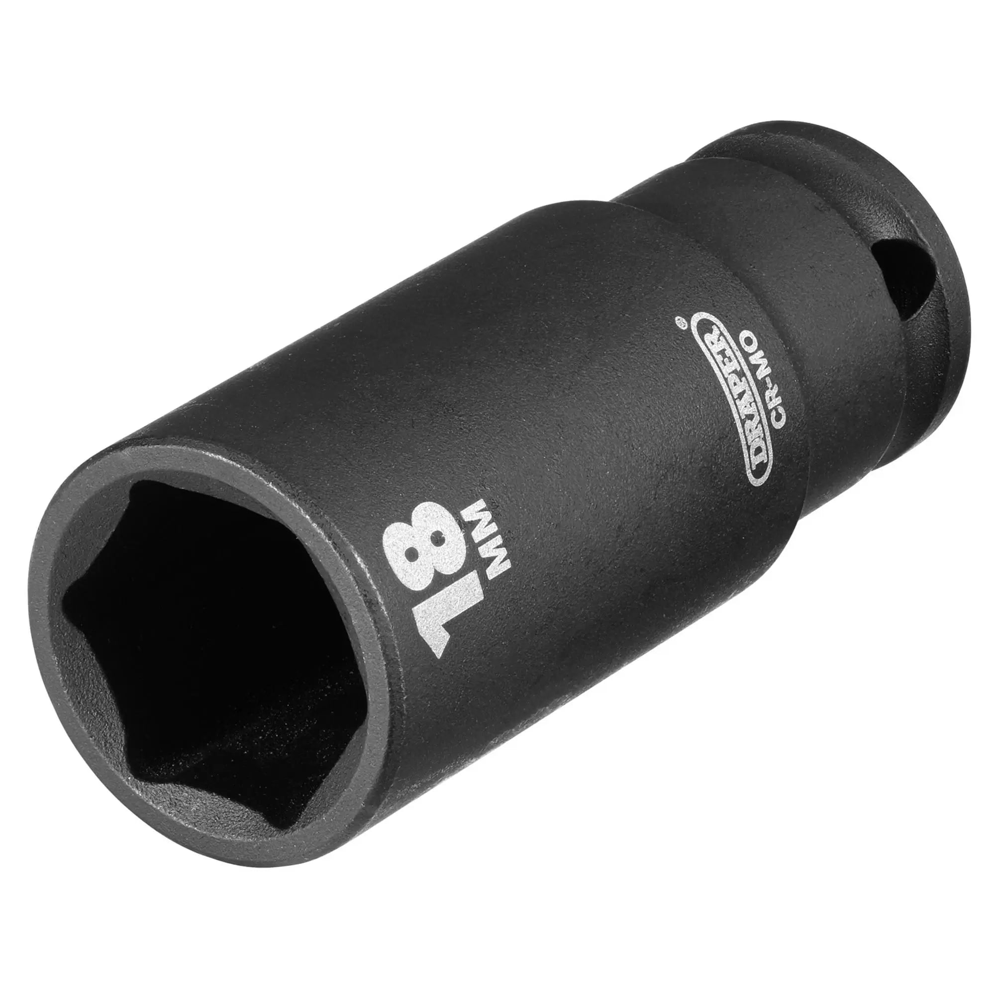 Draper Tools - 06891 - Draper HI-TORQ® 6 Point Deep Impact Socket, 3/8" Sq. Dr., 18mm