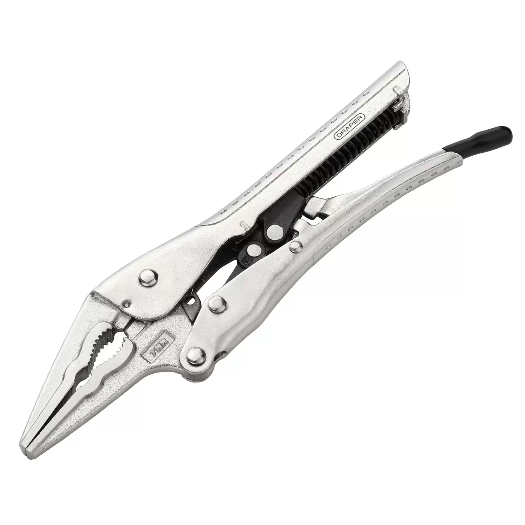 Draper Tools - 07099 - Long Nose Locking Pliers, 200mm
