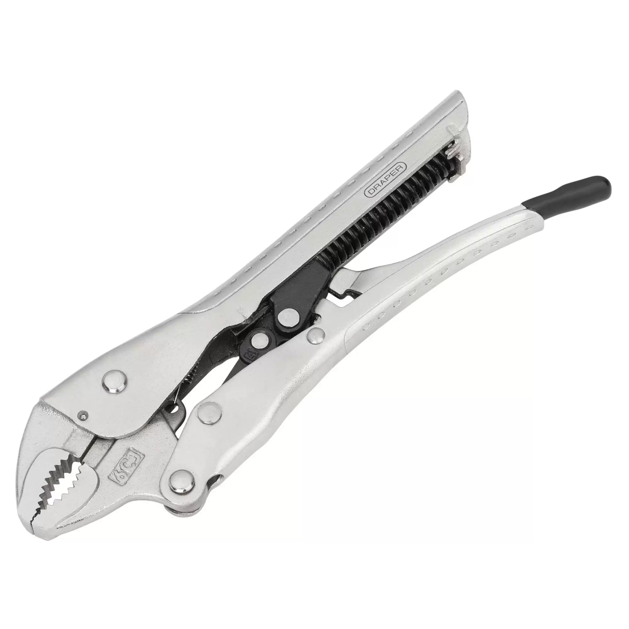 Draper Tools - 07101 - Curved Jaw Auto Locking Pliers, 175mm