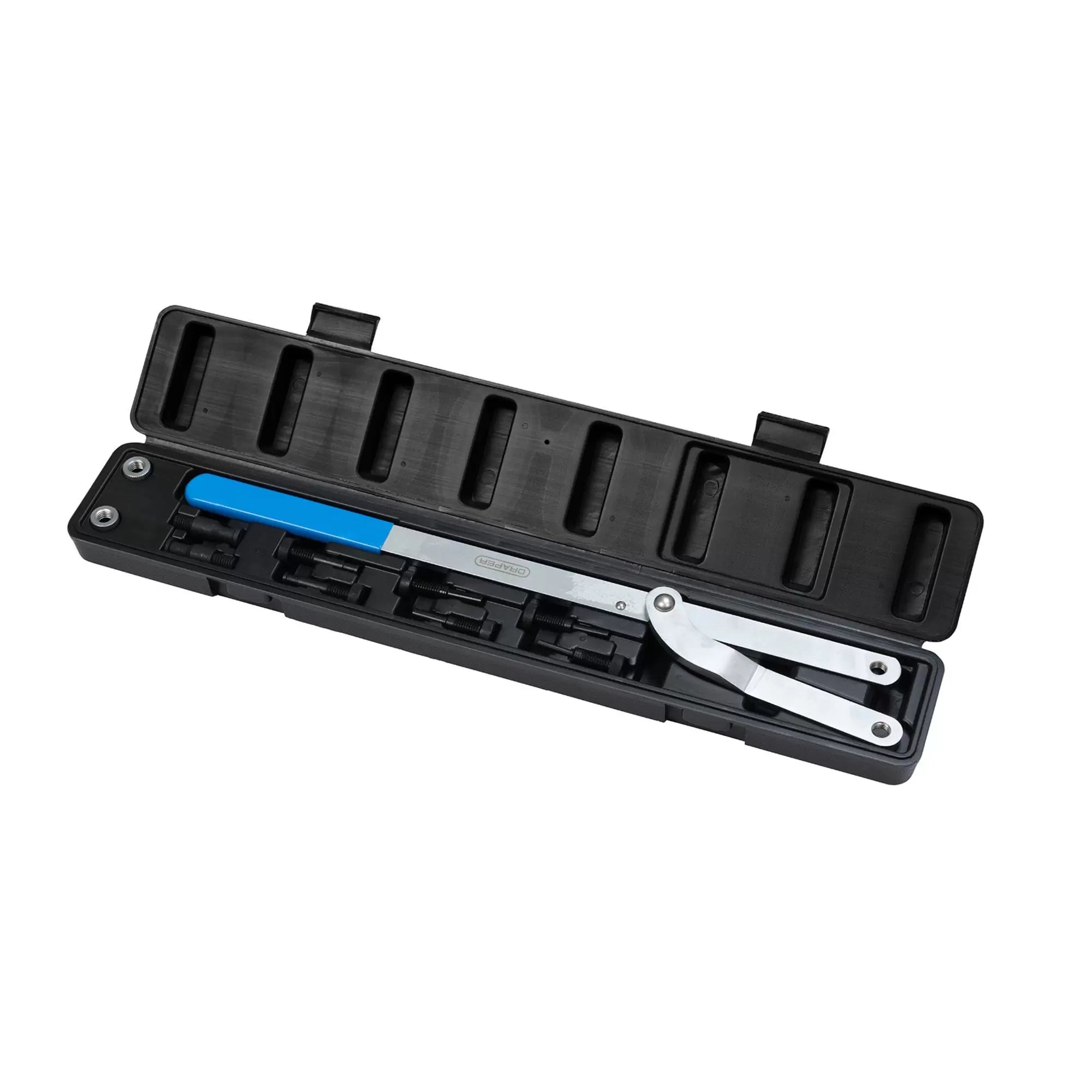 Draper Tools - 07116 - Universal Pulley Holder and Fan Clutch Set (11 Piece)