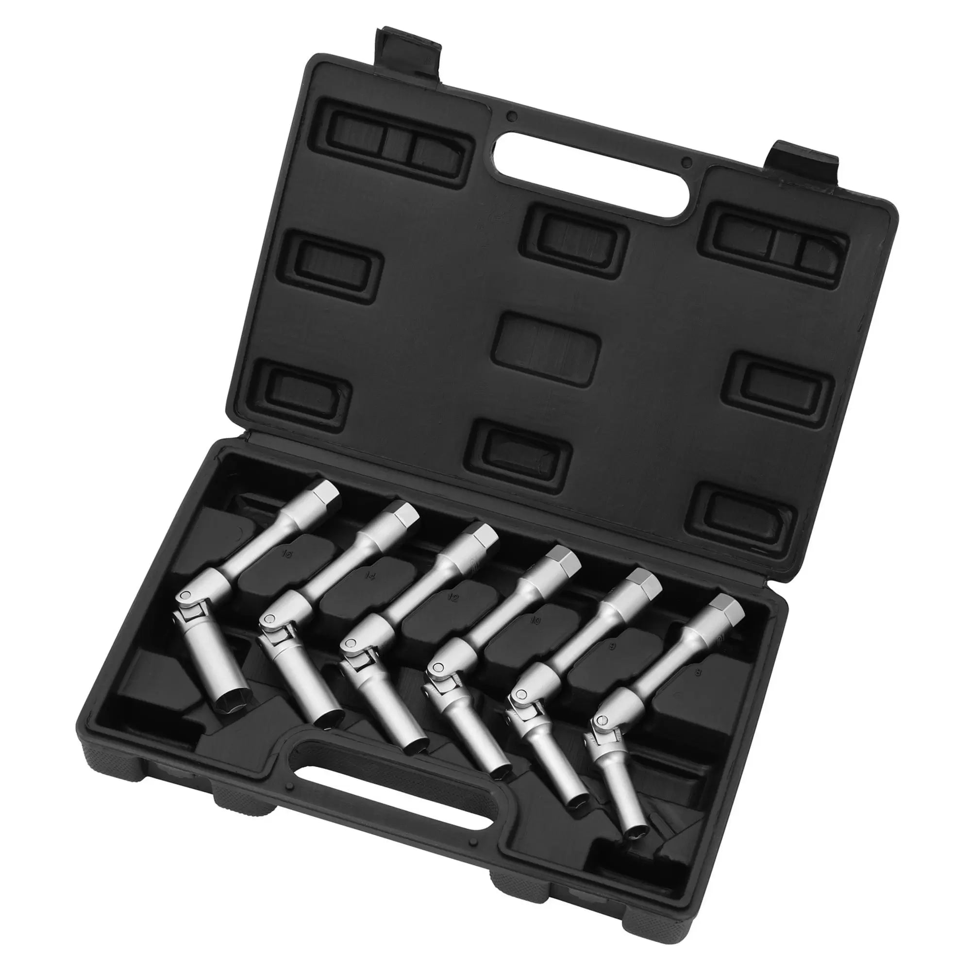 Draper Tools - 07118 - Extra Long Glow Plug Socket Set, 3/8" Sq. Dr., 35mm (6 Piece)