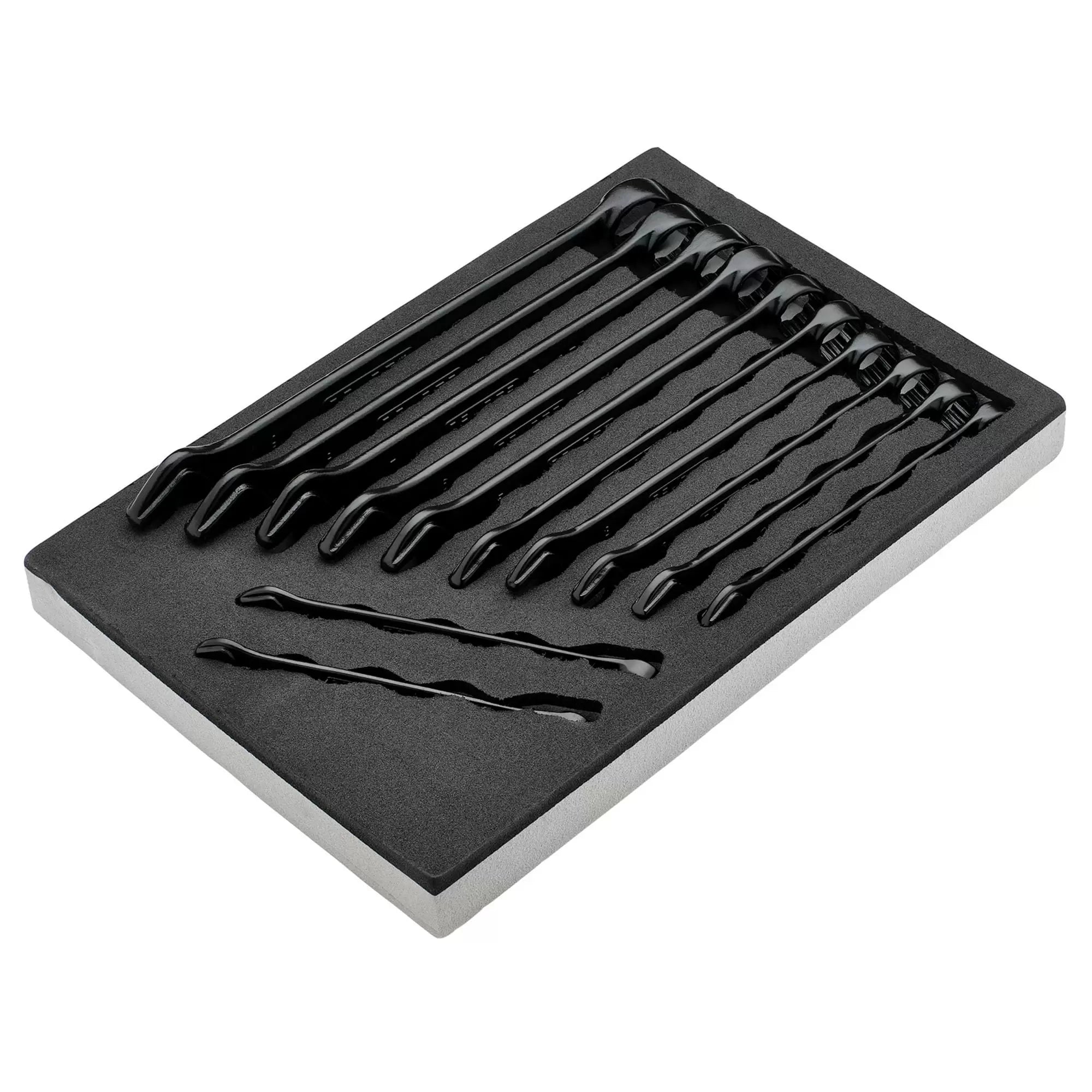 Draper Tools - 07143 - Draper Expert HI-TORQ® Metric Combination Spanner Set in Foam Tray (12 Piece)