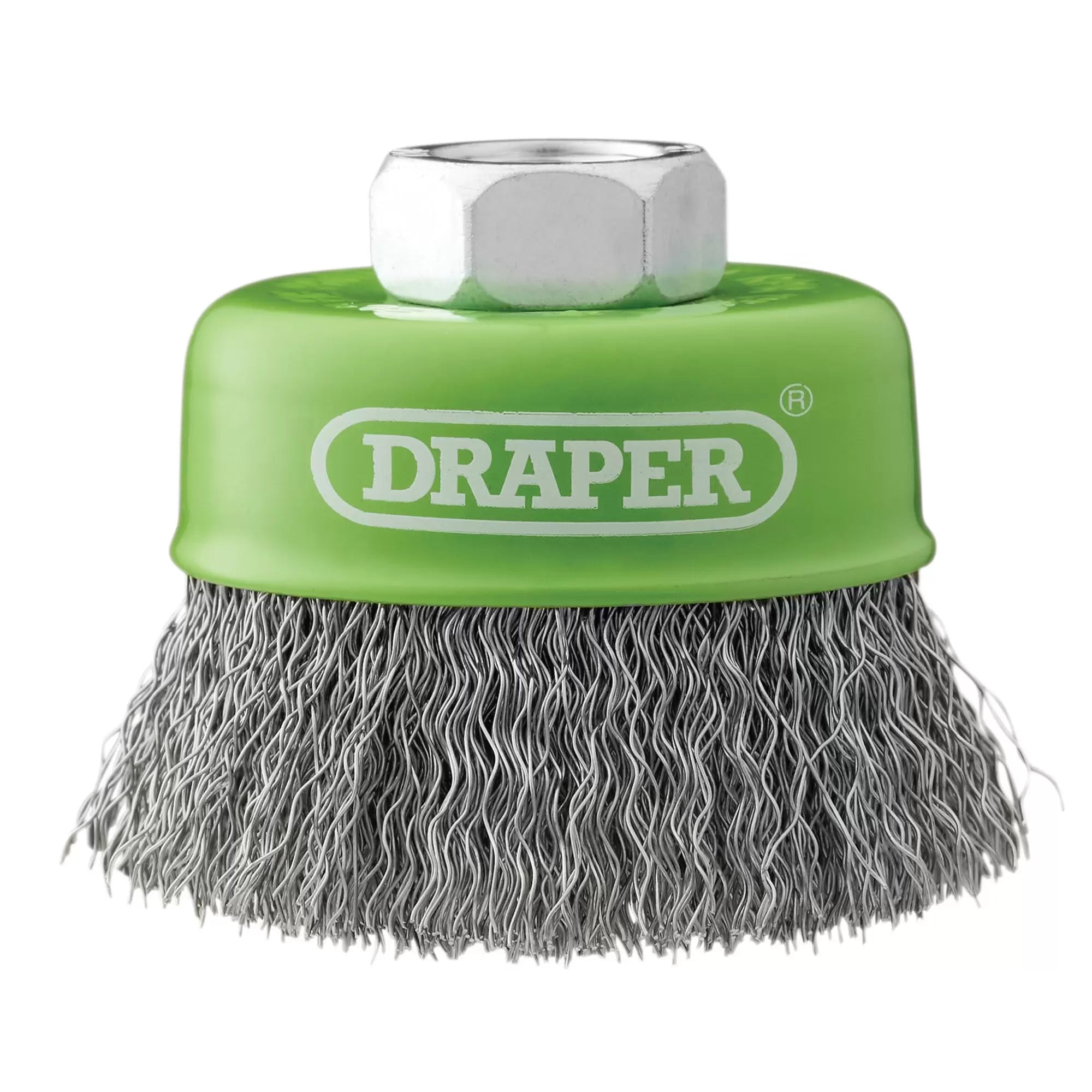 Draper Tools - 08051 - Stainless-Steel Crimped Wire Cup Brush, 65mm, M14
