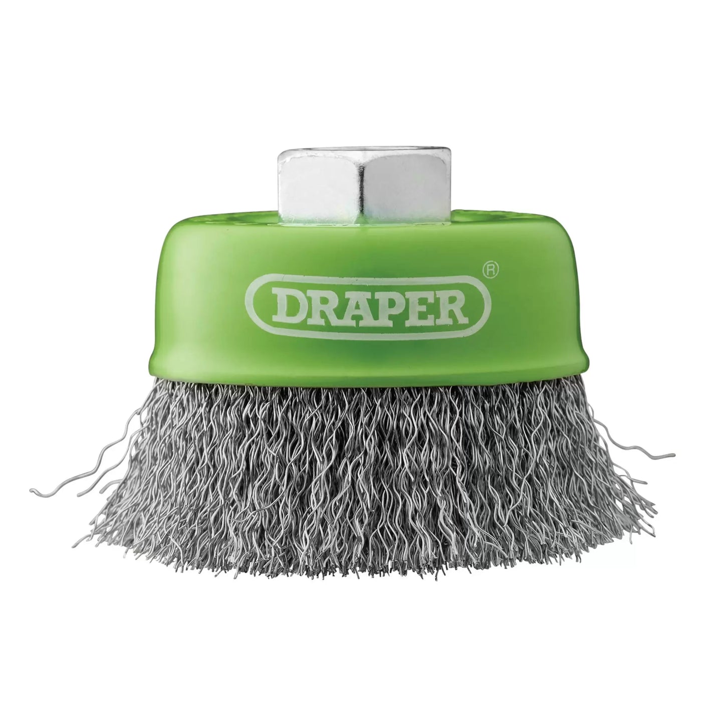 Draper Tools - 08052 - Stainless-Steel Crimped Wire Cup Brush, 75mm, M14