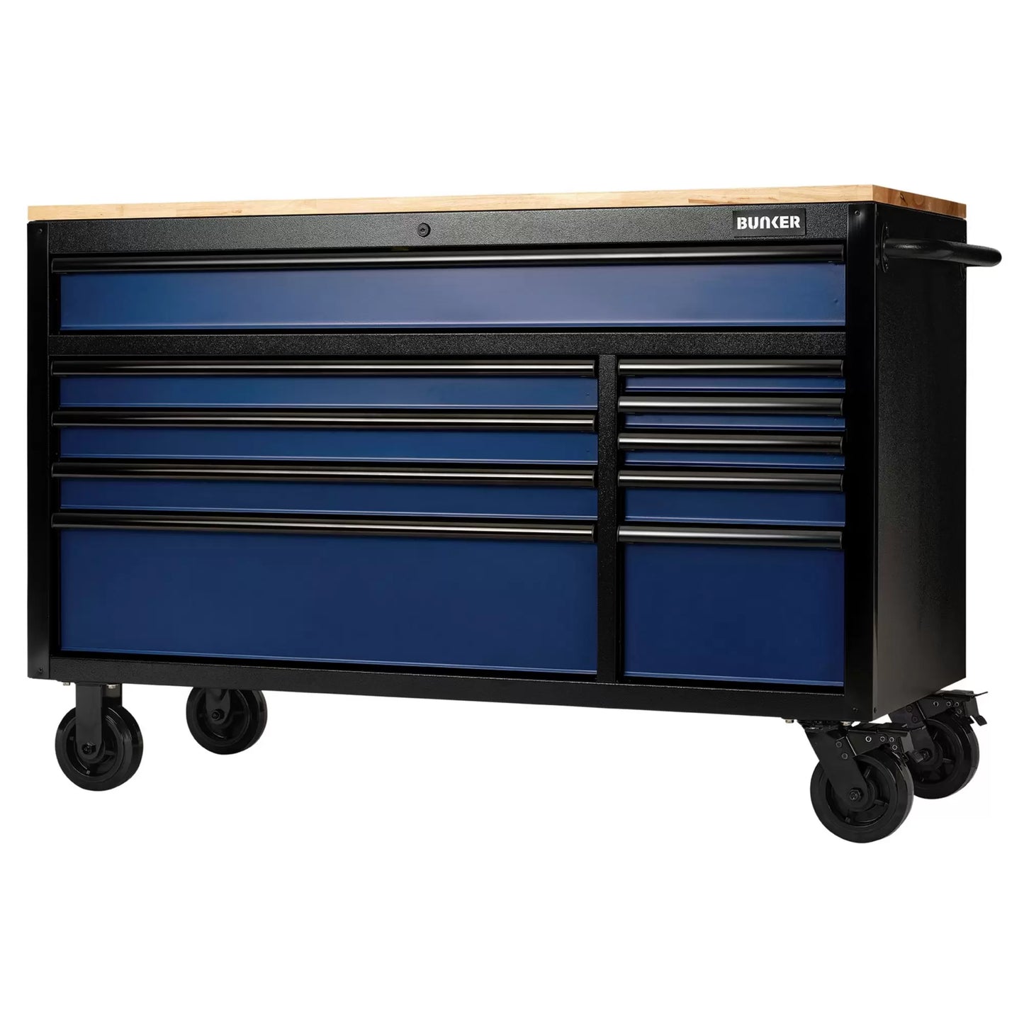 Draper Tools - 08237 - 56" 10 DRAWER TROLLEY BLUE
